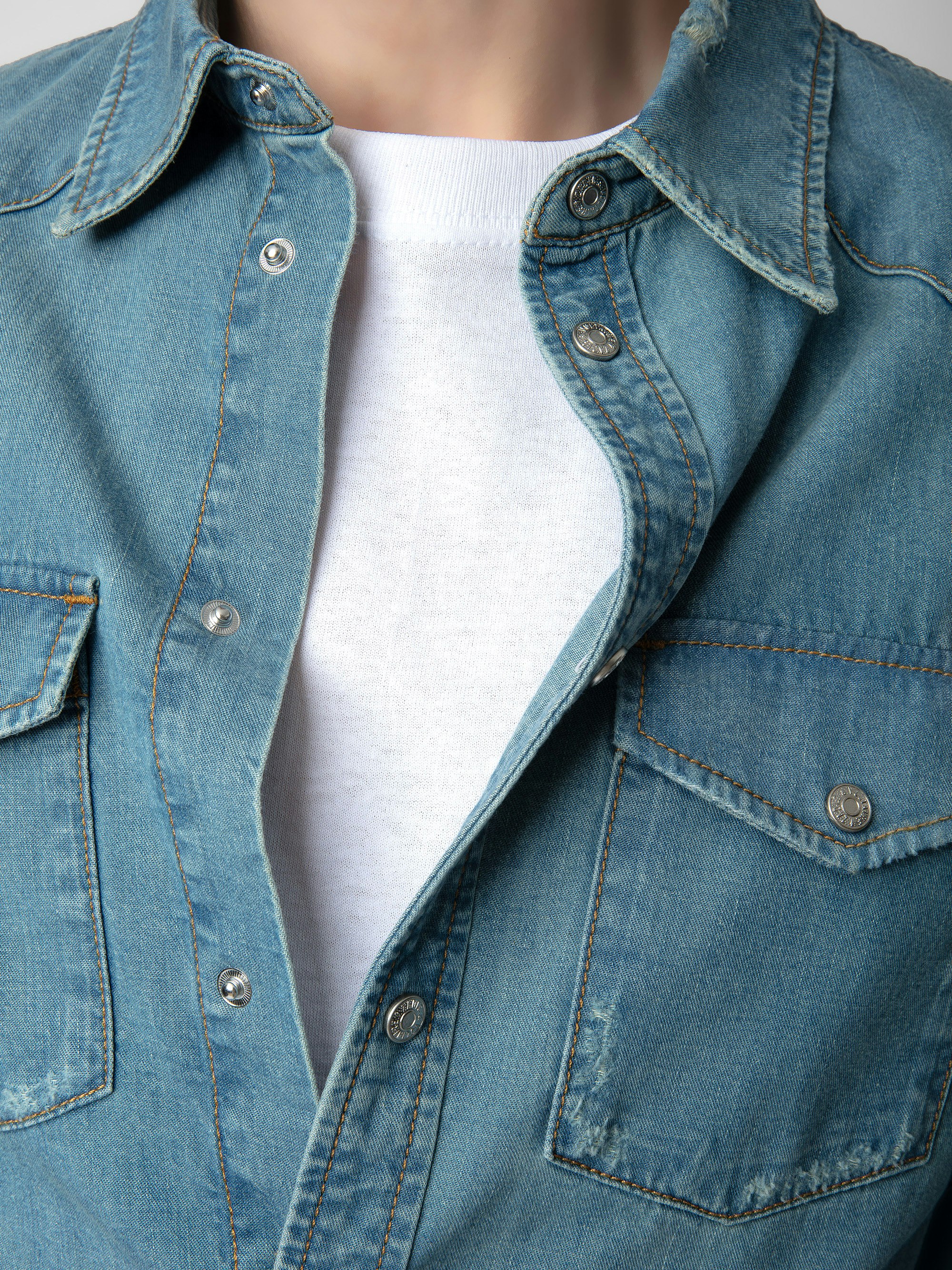 Camisa de Dénim Stan 3