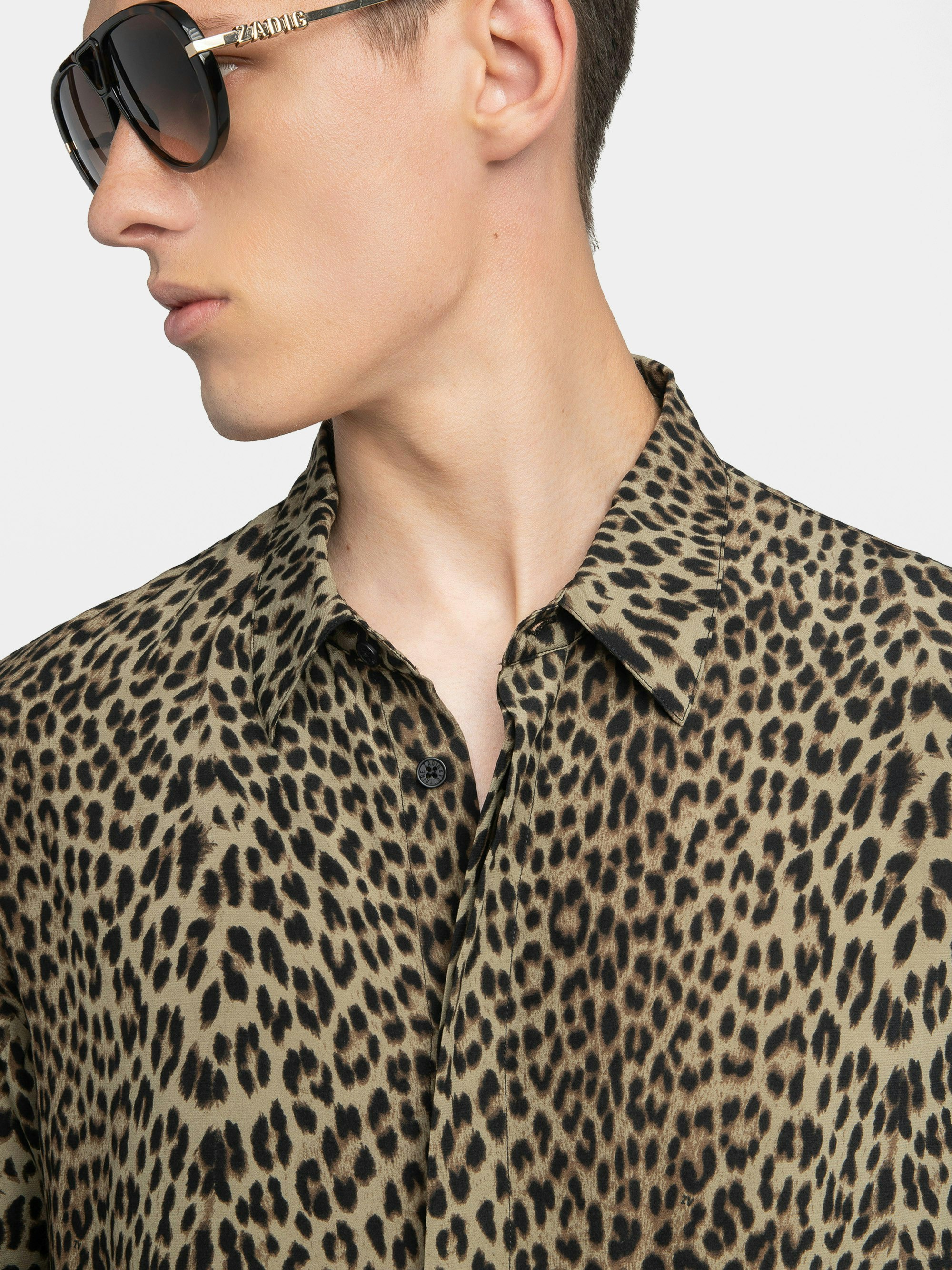 Tyric Leopard Print Shirt