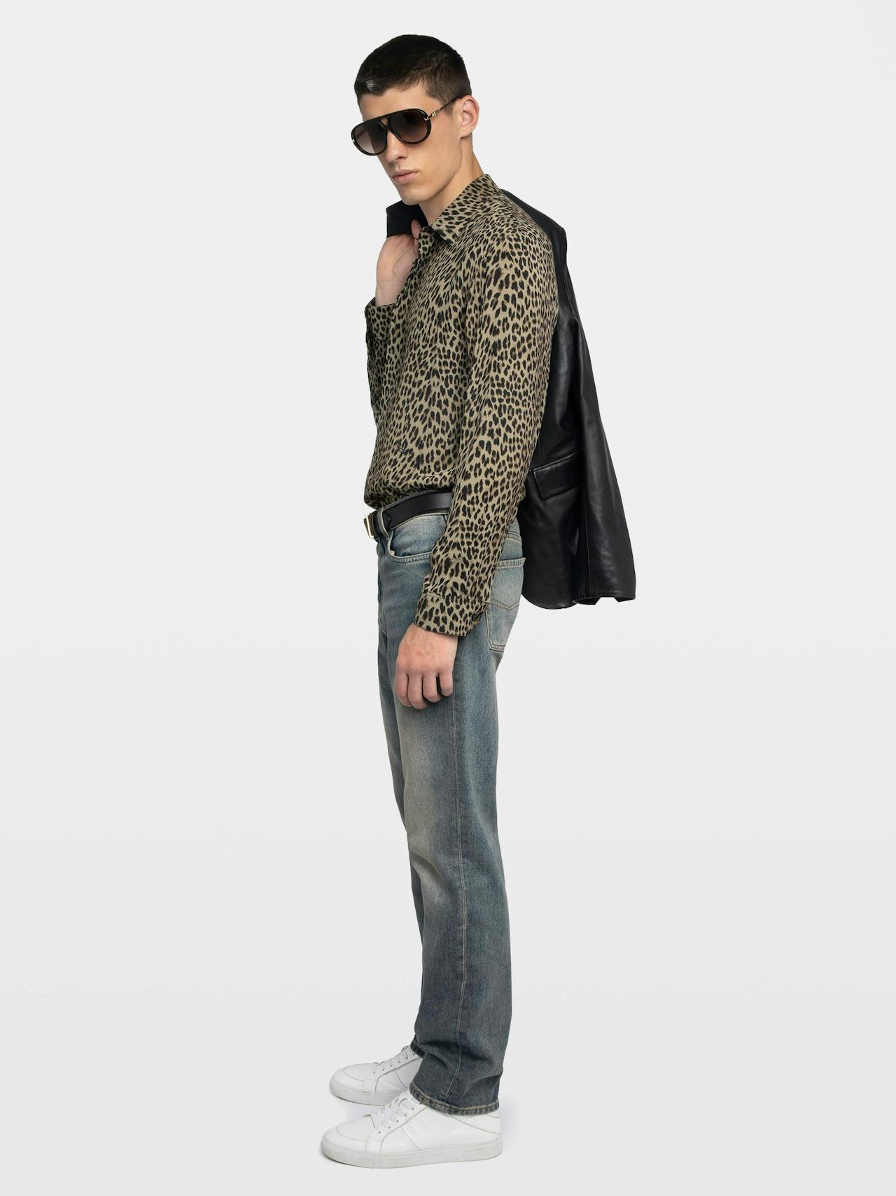 Tyric Leopard Print Shirt