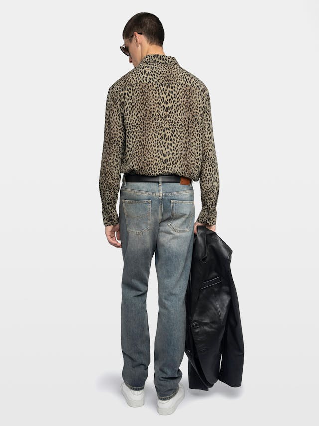Tyric Leopard Print Shirt