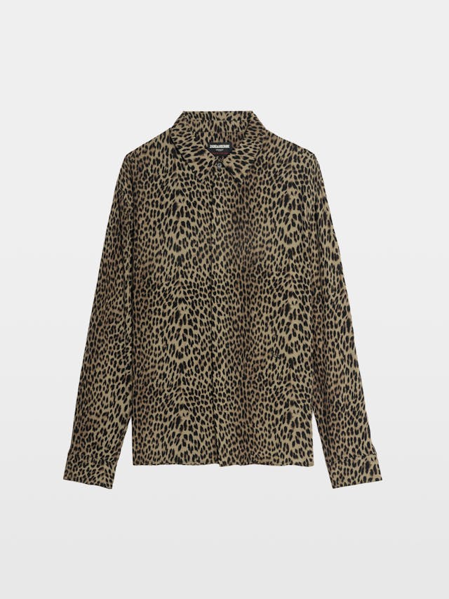 Tyric Leopard Print Shirt