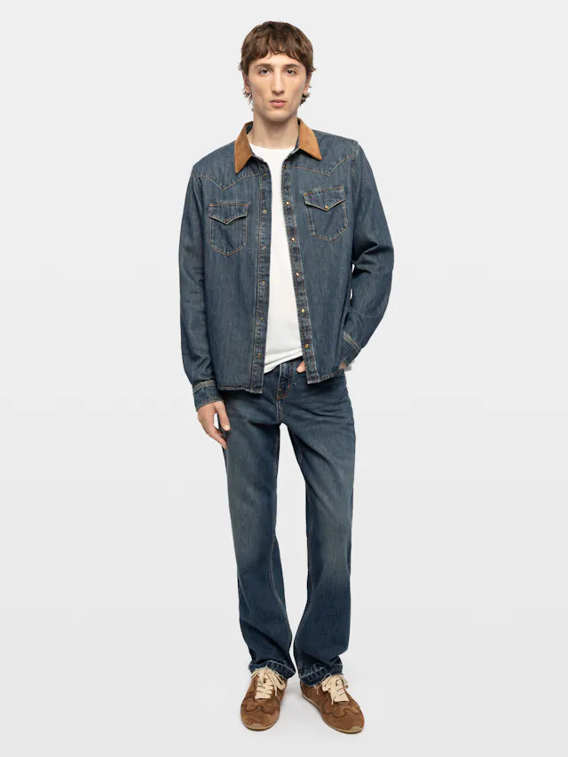 Saby Denim Hemd