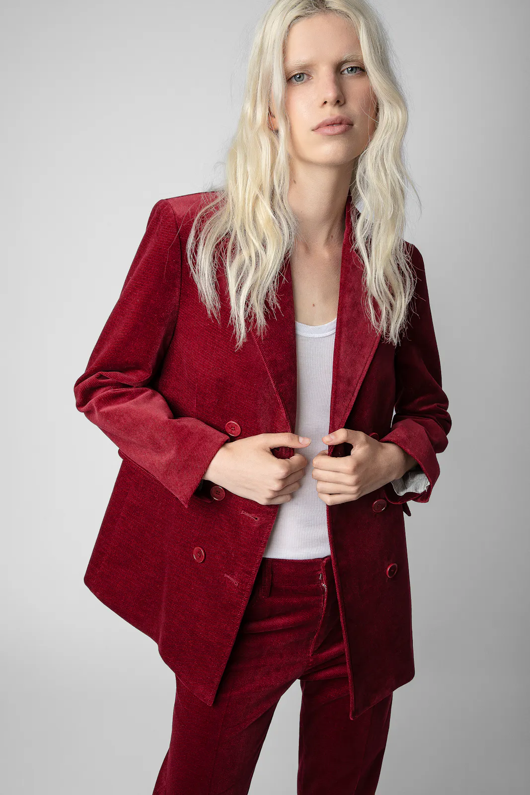 Chaqueta de terciopelo Viva