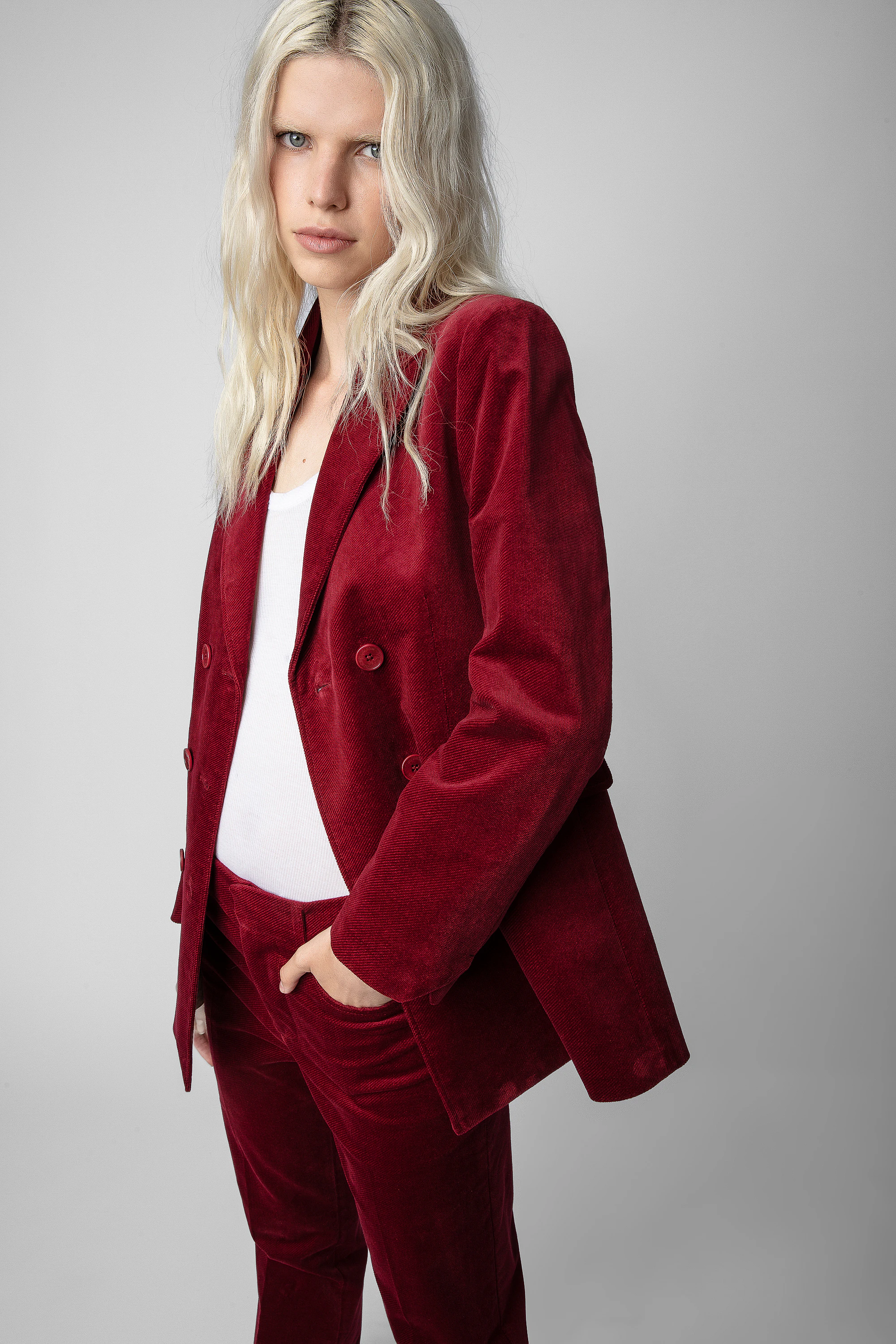 Chaqueta de terciopelo Viva thumbnail 3