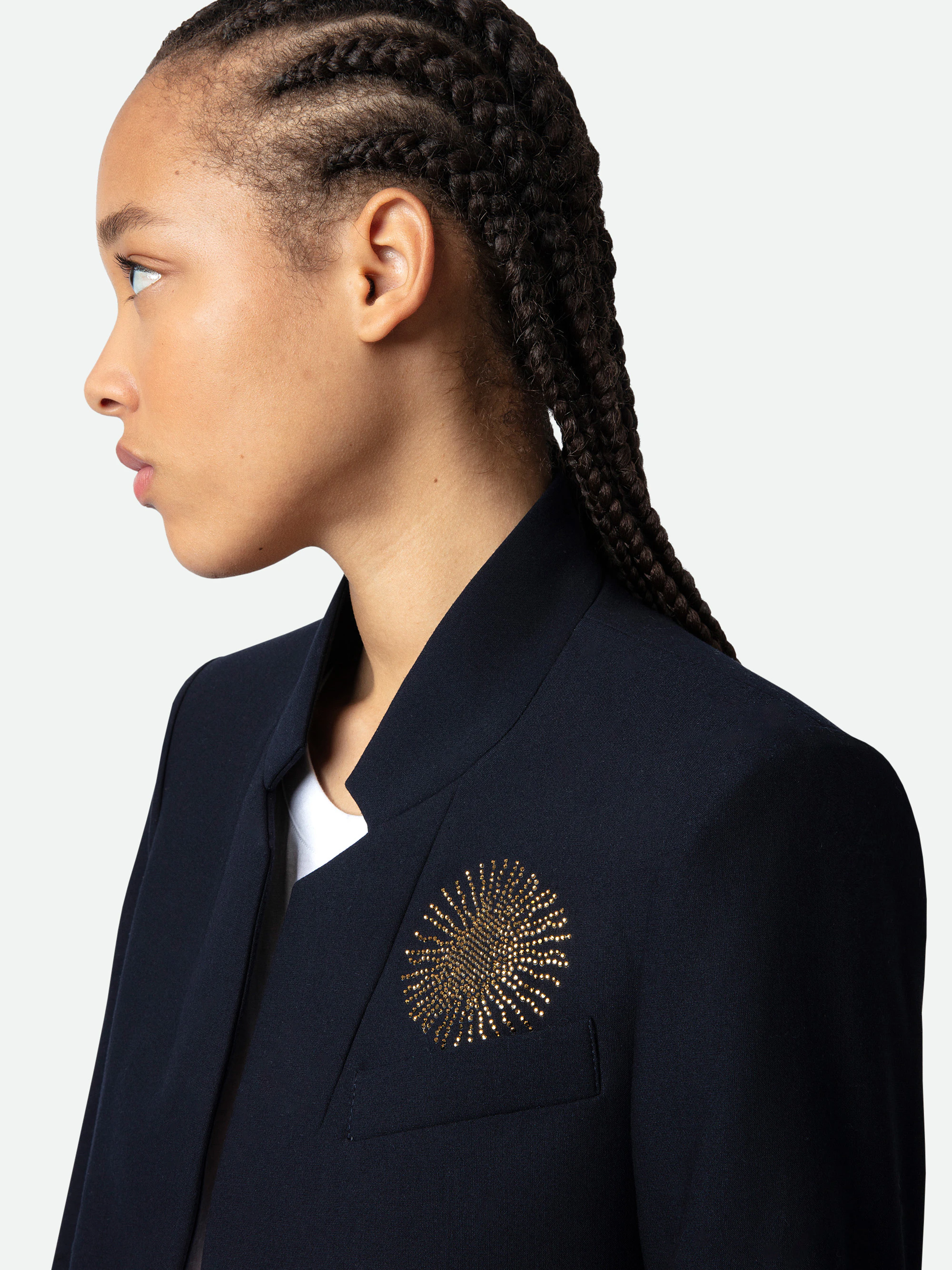 Very Multi Strass Blazer blazer blue women | Zadig&Voltaire