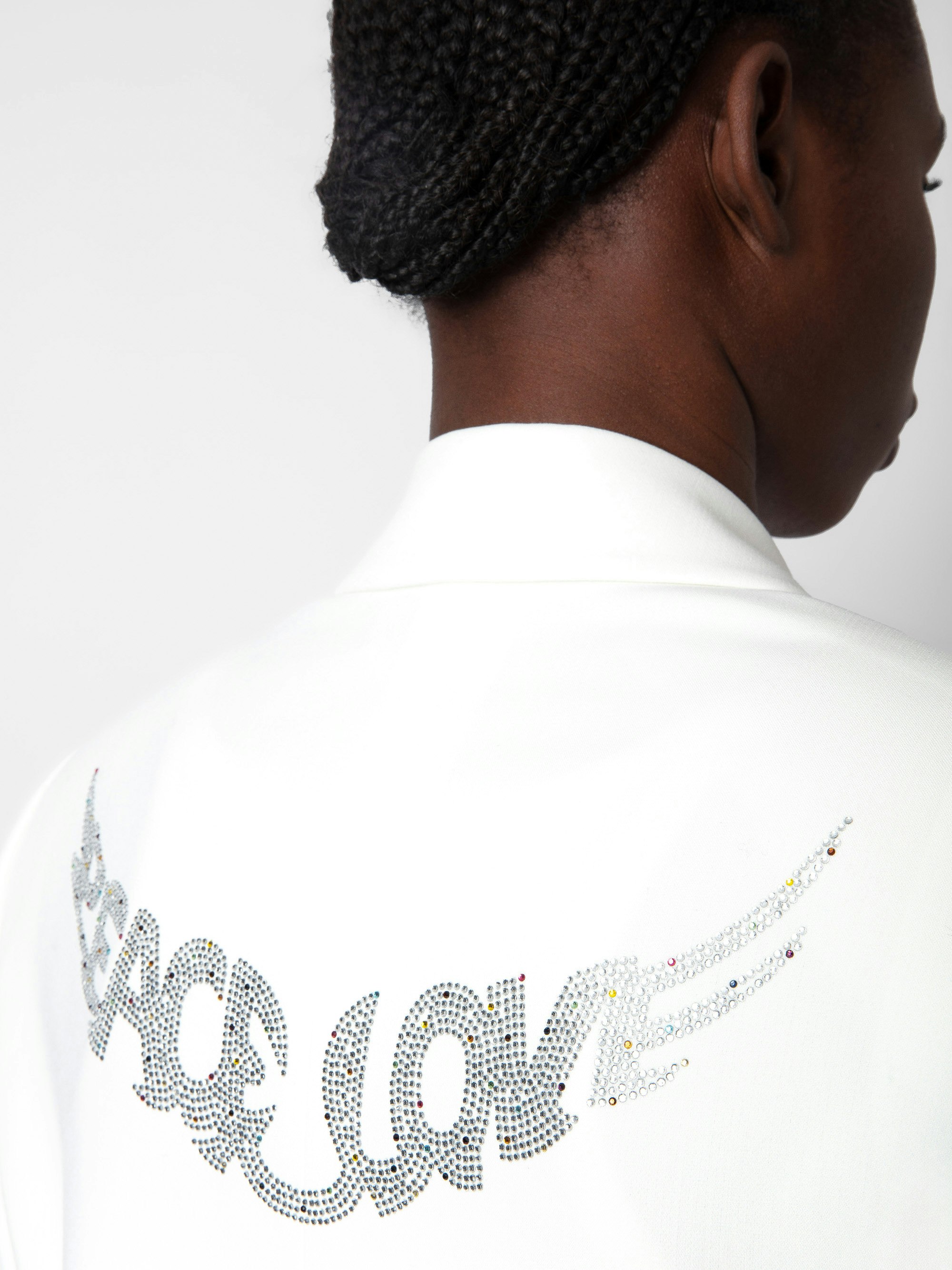 Visit Peace & Love Diamanté Blazer