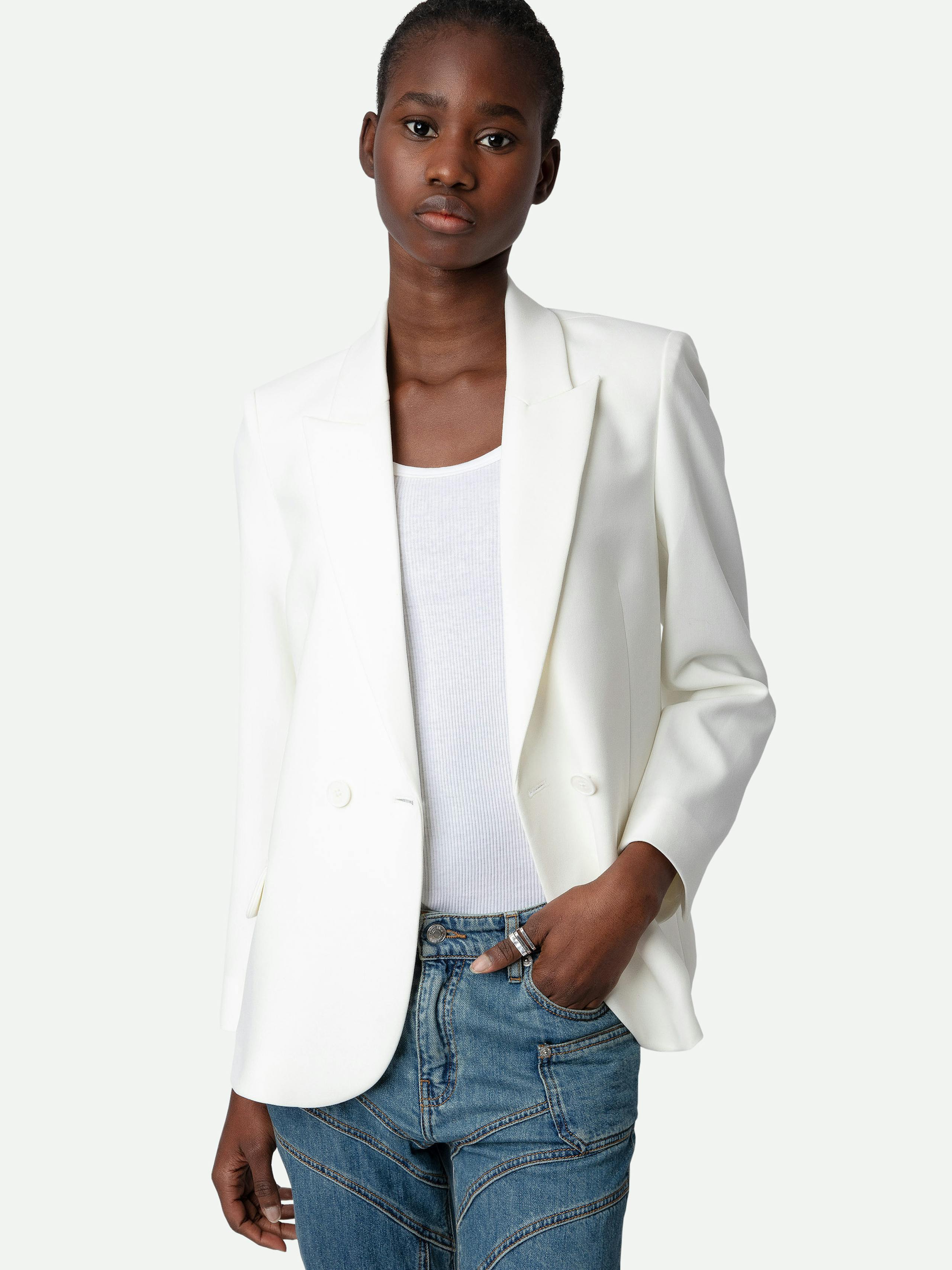 Visit Peace & Love Diamanté Blazer 5