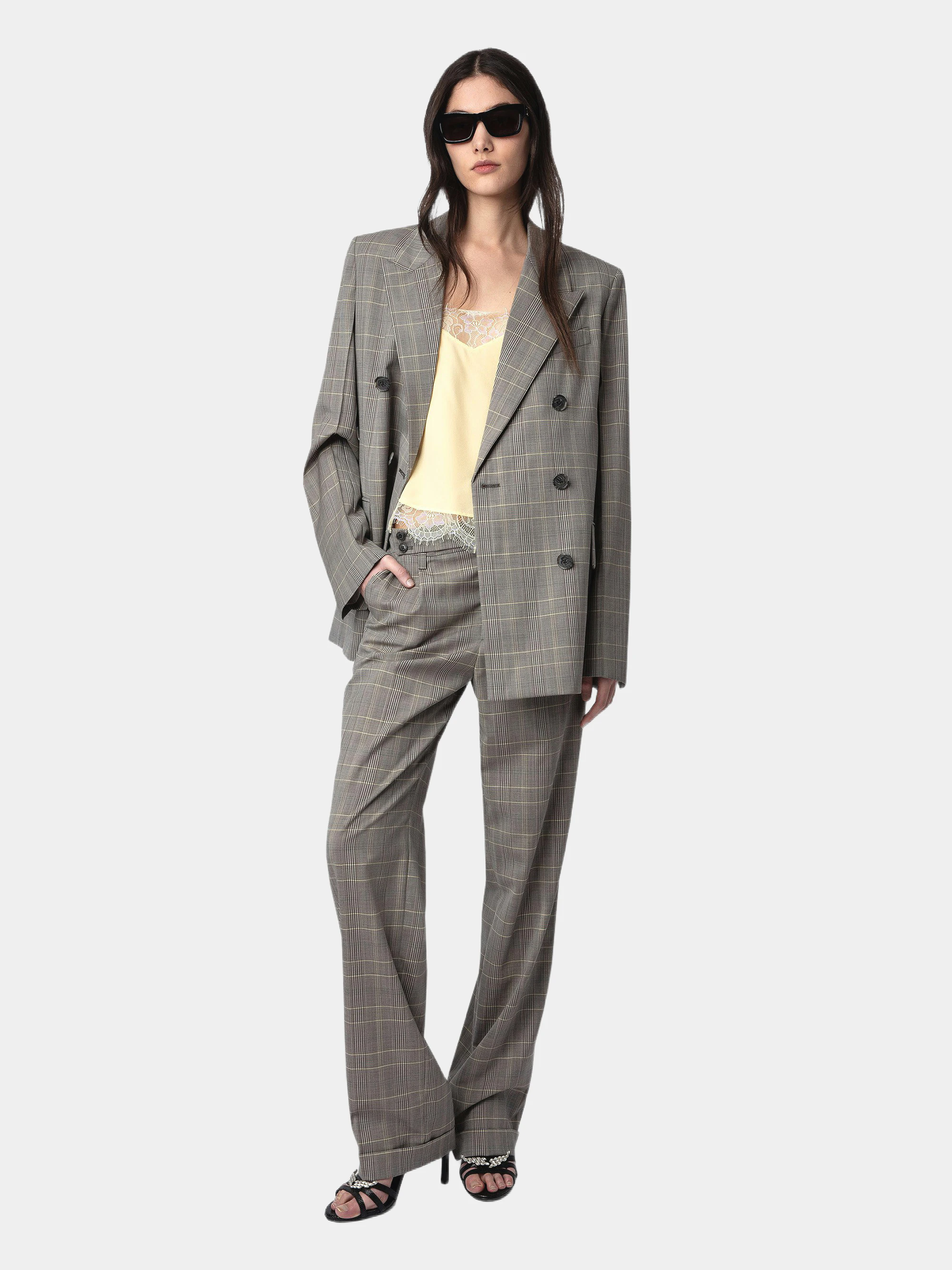 Vaena Blazer blazer grey women | Zadig&Voltaire