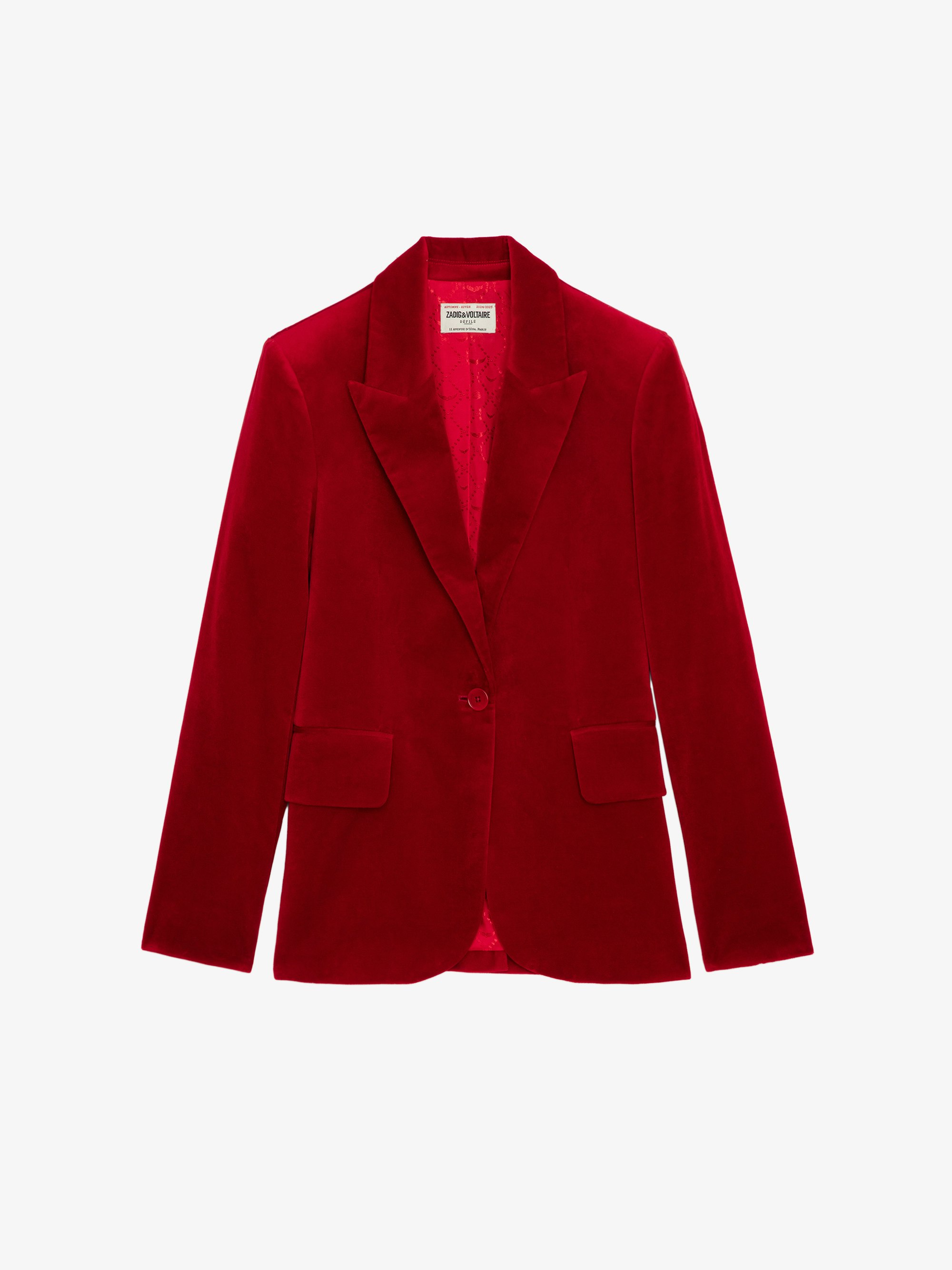 Vavy Velvet Blazer 7