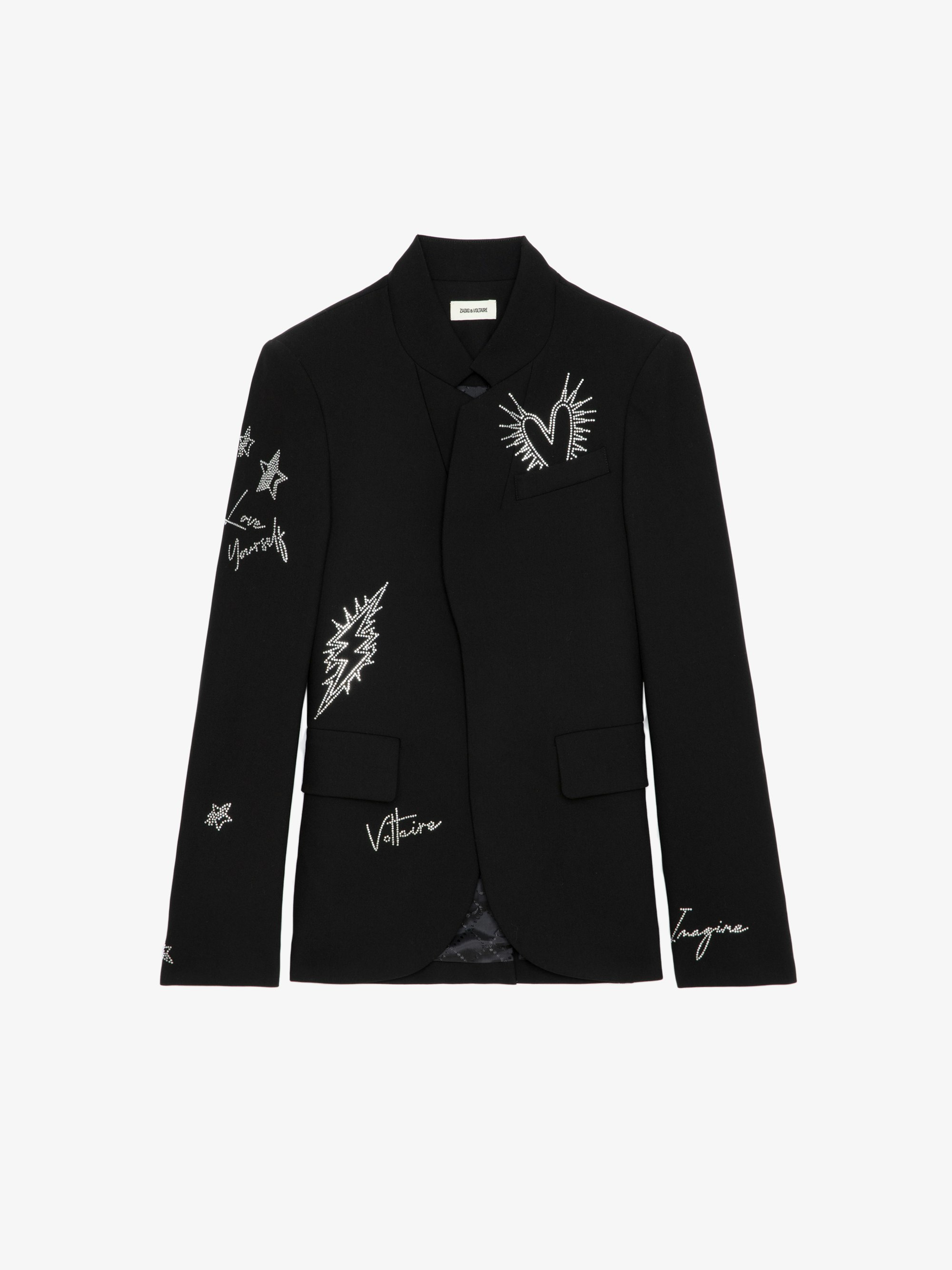 Vegy Jacquard Blazer blazer black women | Zadig&Voltaire
