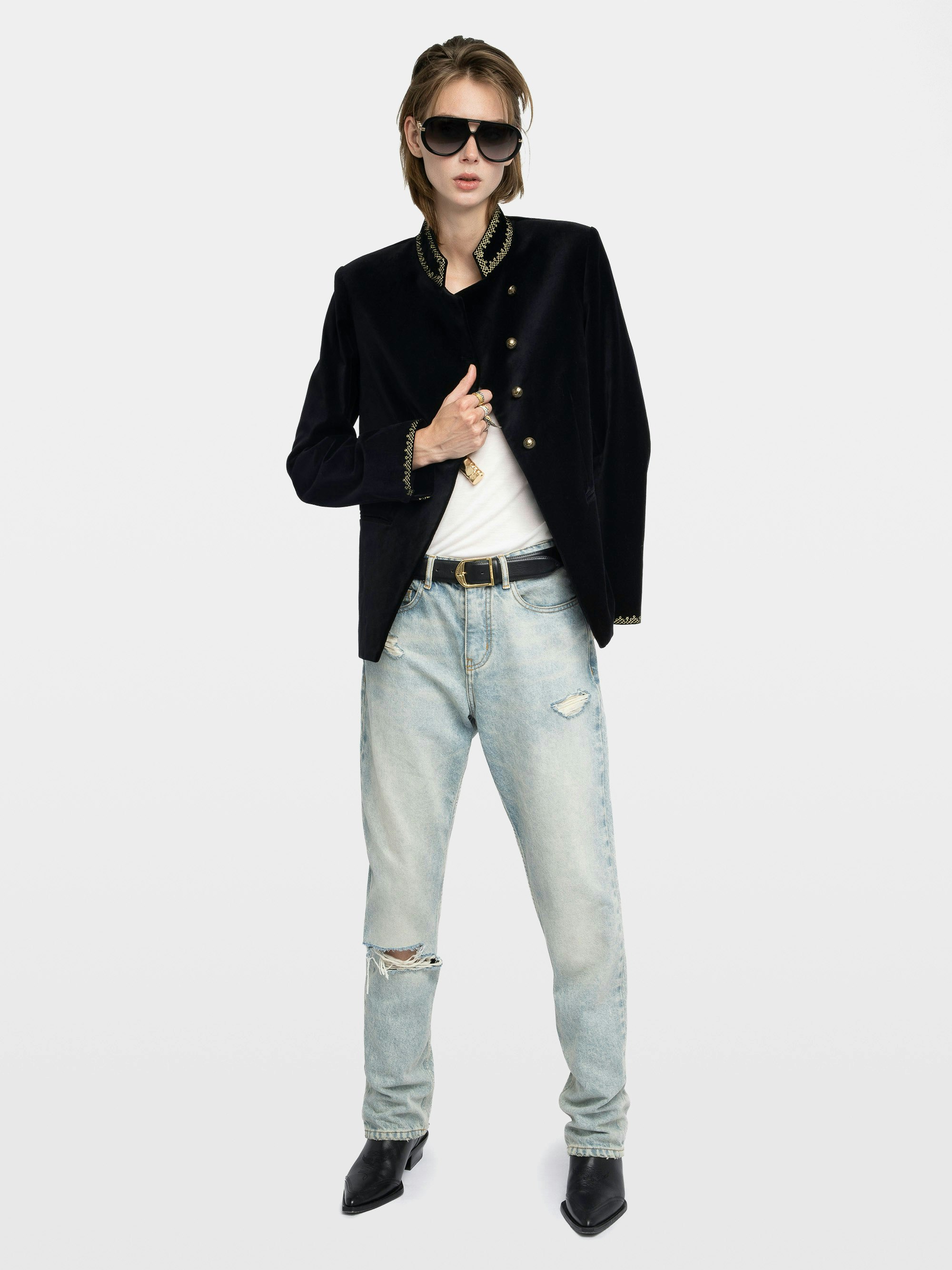 Blazer Verysa Velluto