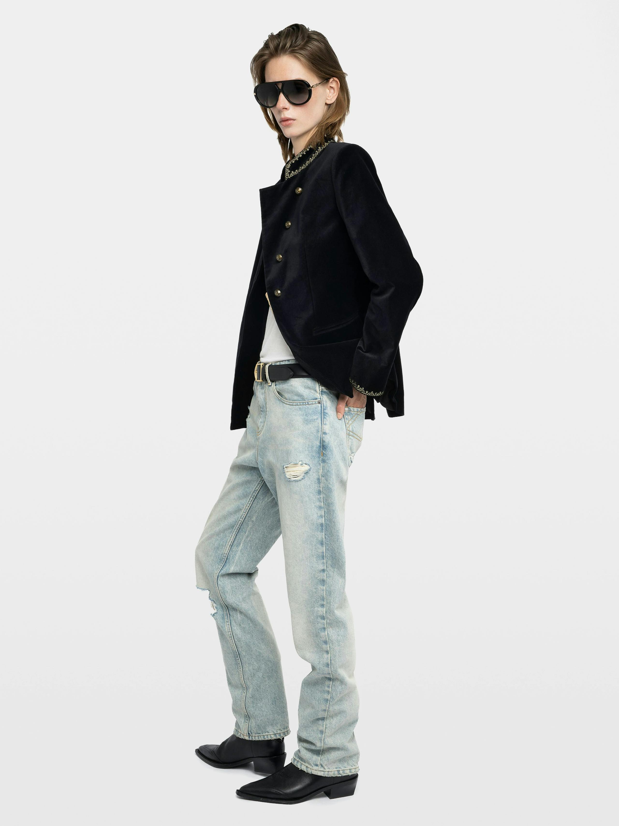 Blazer Verysa Terciopelo 4