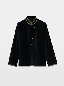 Verysa Velvet Blazer