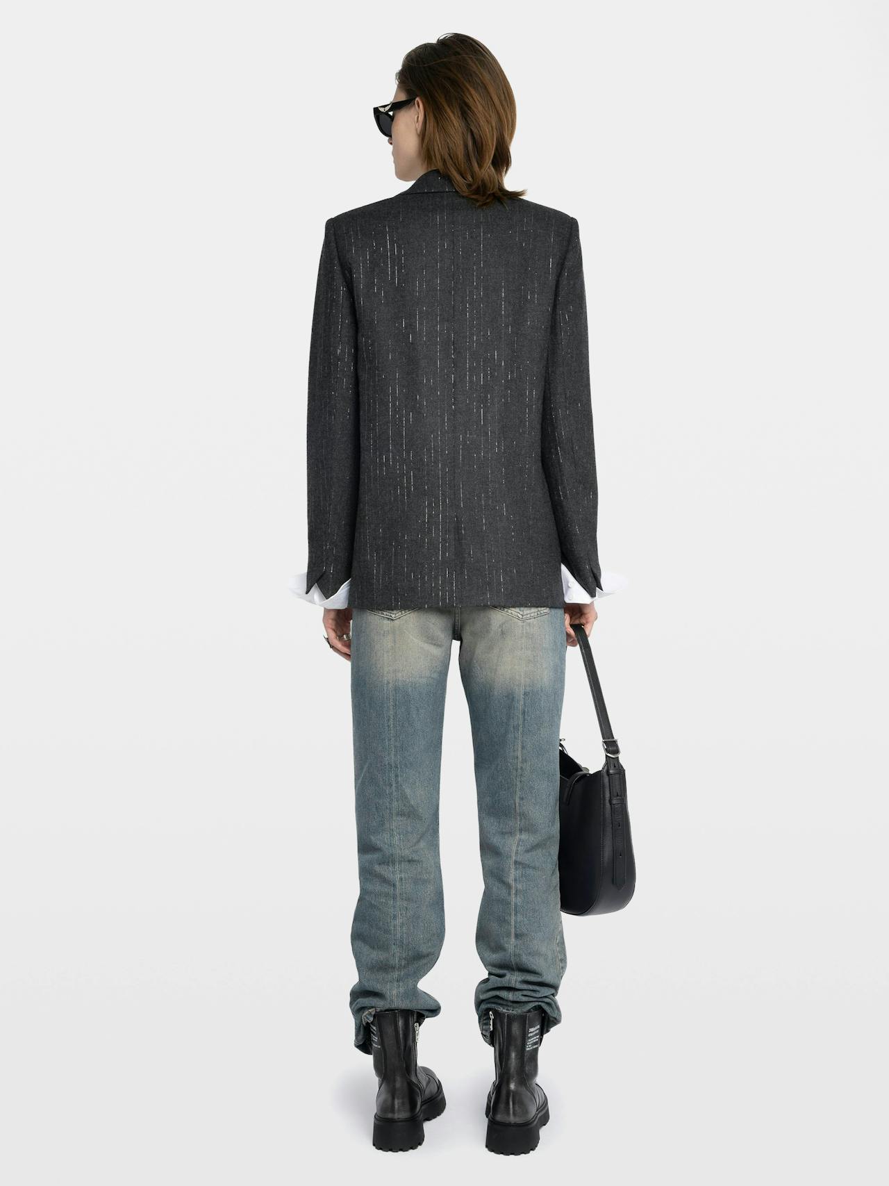 Vaska Pinstripe Blazer