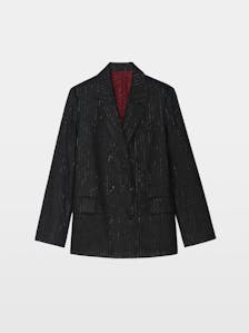 Vaska Pinstripe Blazer