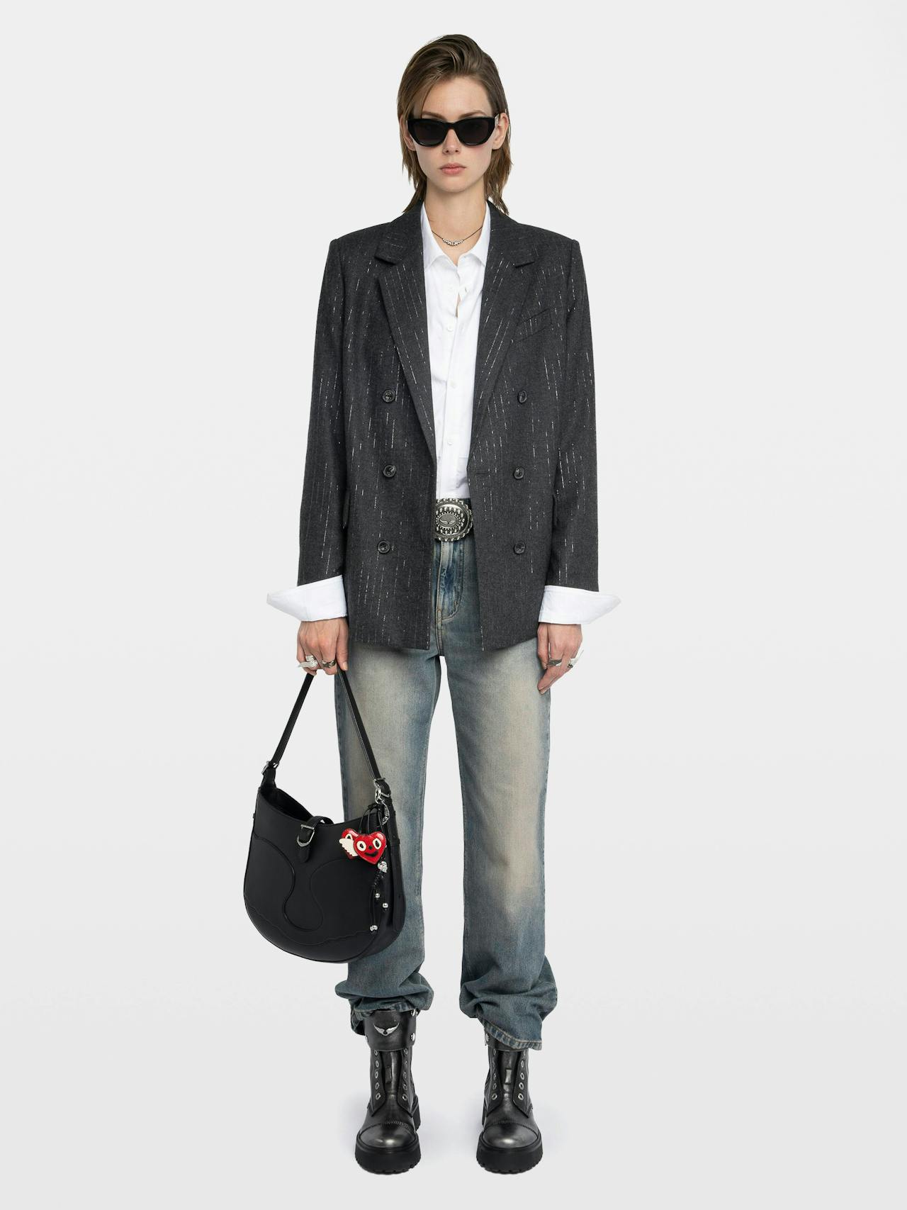 Vaska Pinstripe Blazer