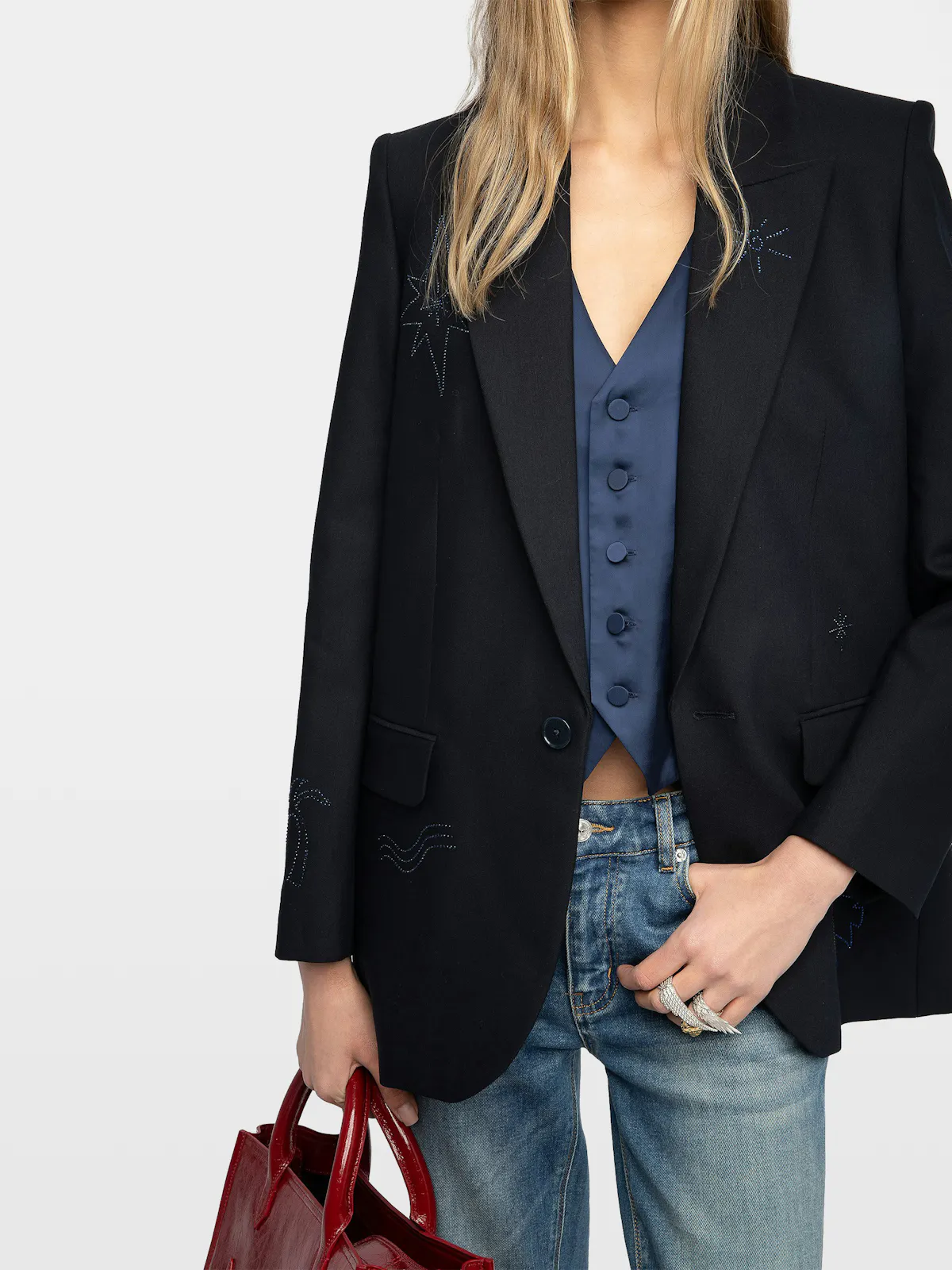 Vival Embellished Blazer