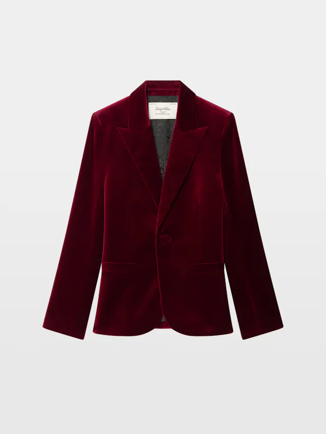 Vavy Velvet Blazer