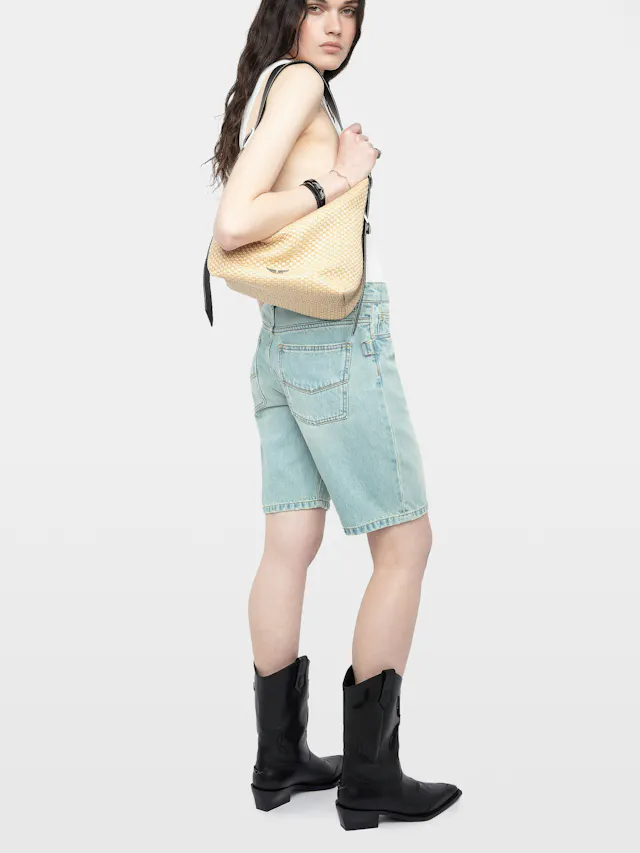 Sady Denim Bermuda Shorts