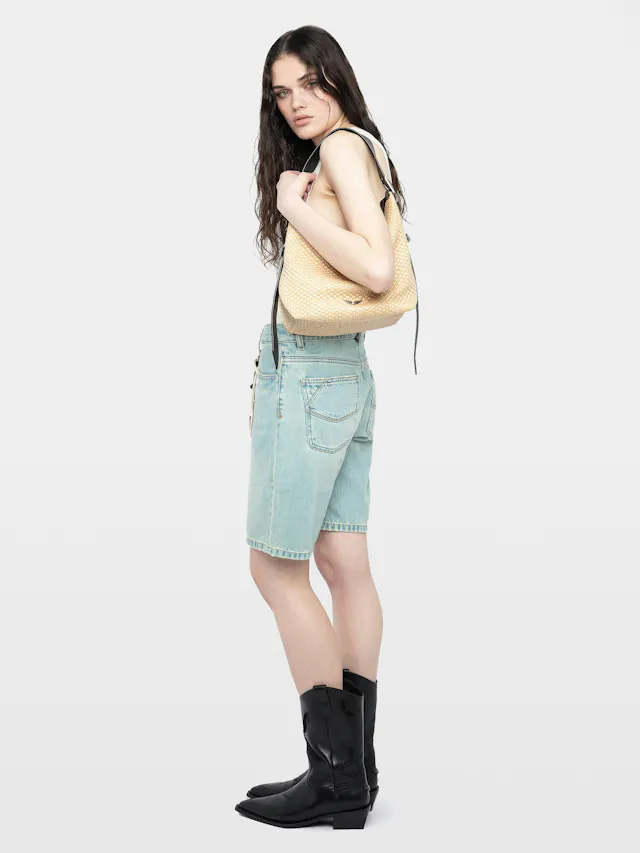 Sady Denim Bermuda Shorts