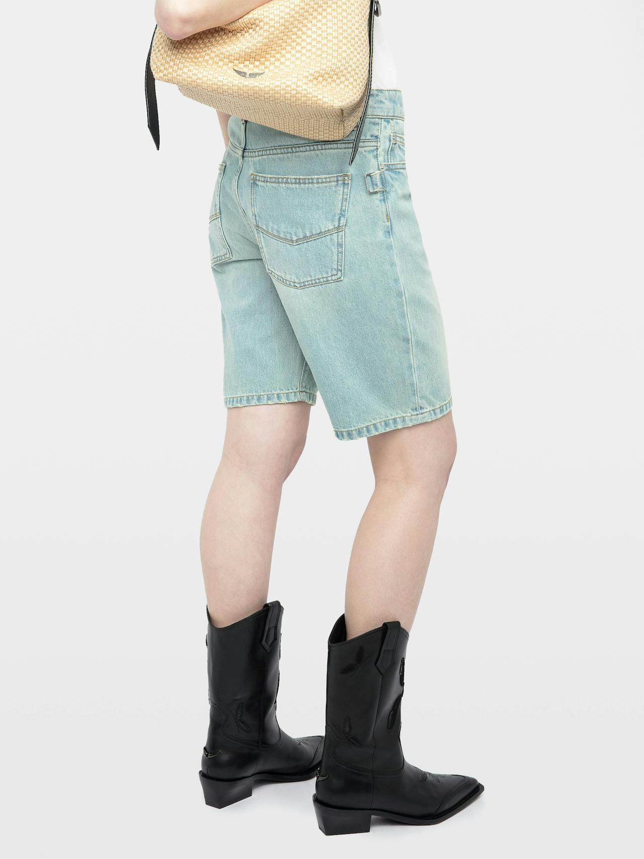 Sady Denim Bermuda Shorts