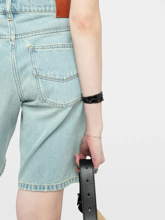 Sady Denim Bermuda Shorts