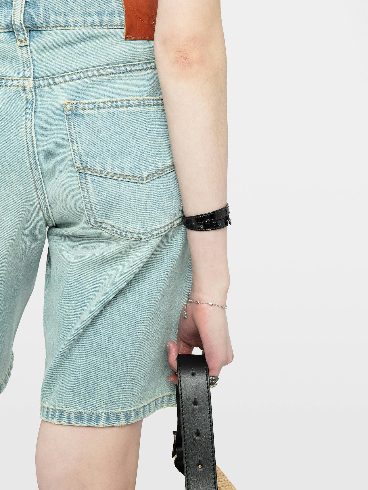 Sady Denim Bermuda Shorts