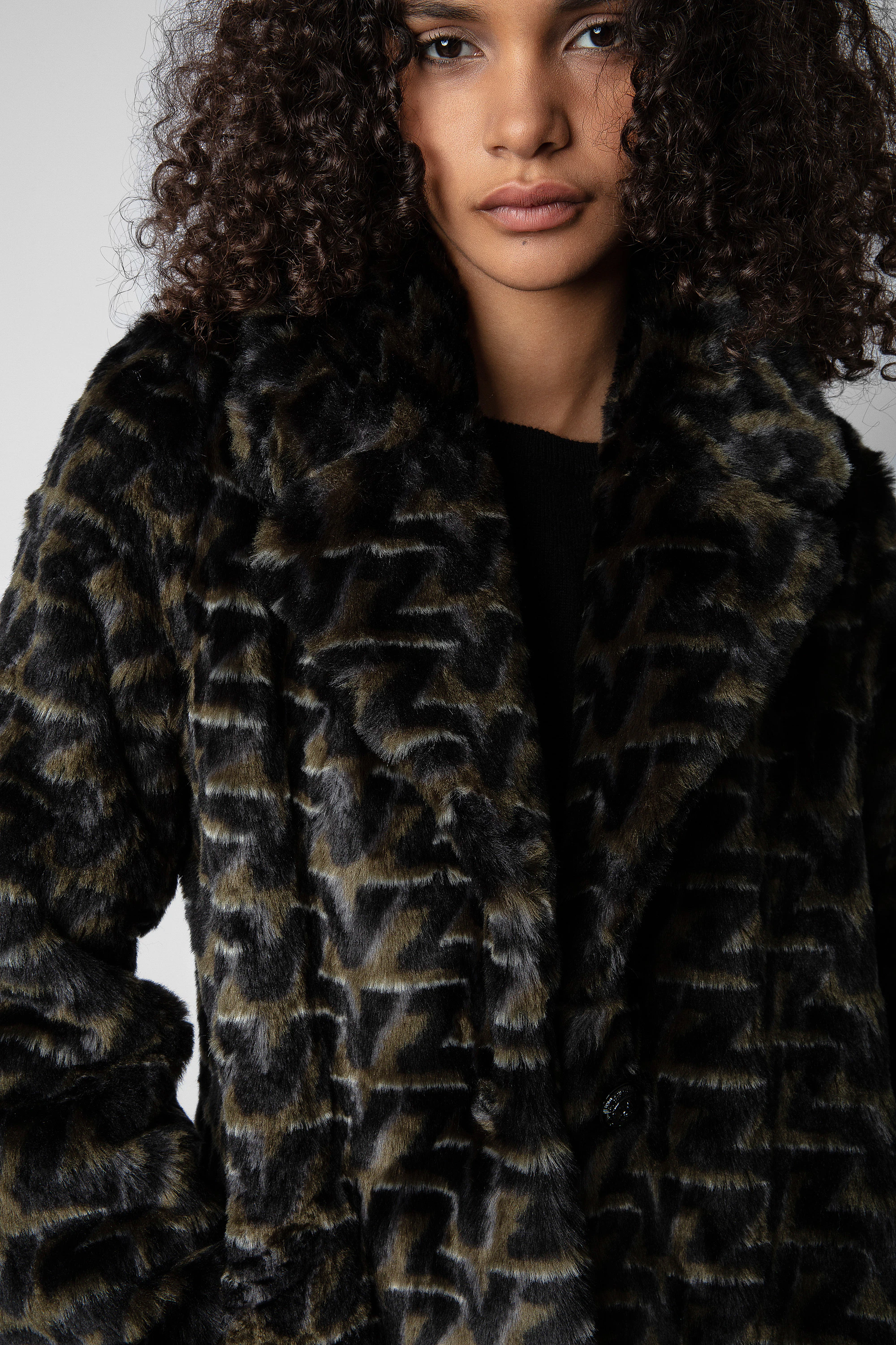 Fera Coat coat kaki women | Zadig&Voltaire