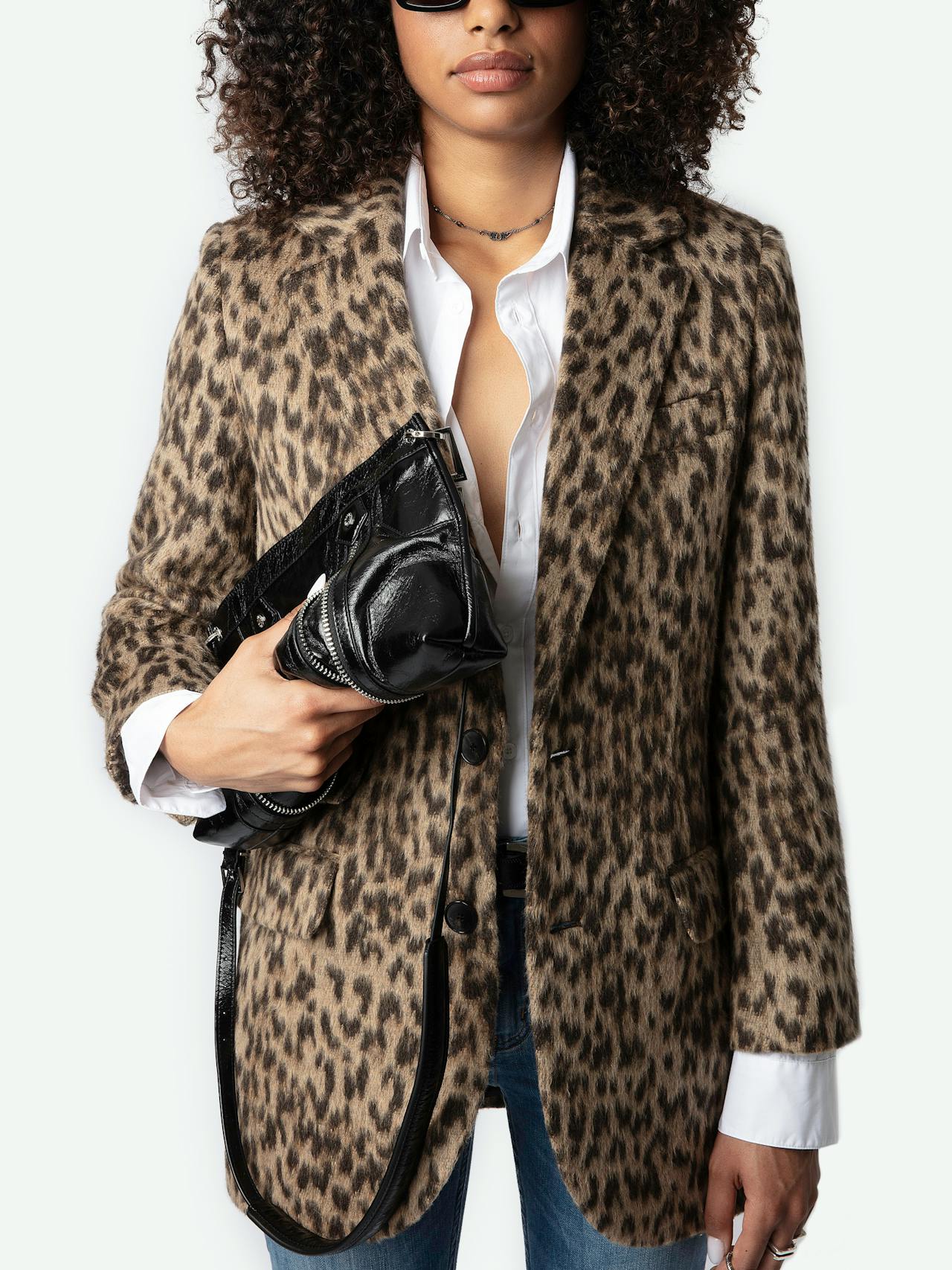 Mantel Violet Leopard 4