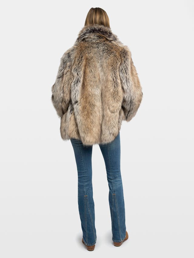 Faune Faux Fur Short Coat
