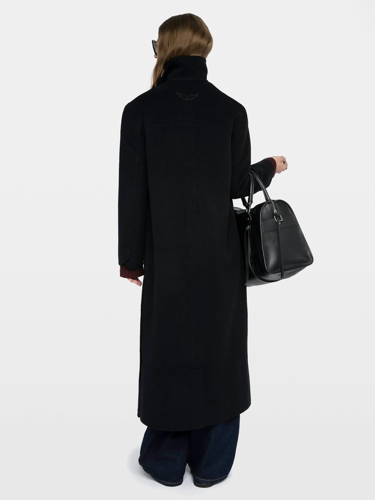 Micro Wool Coat