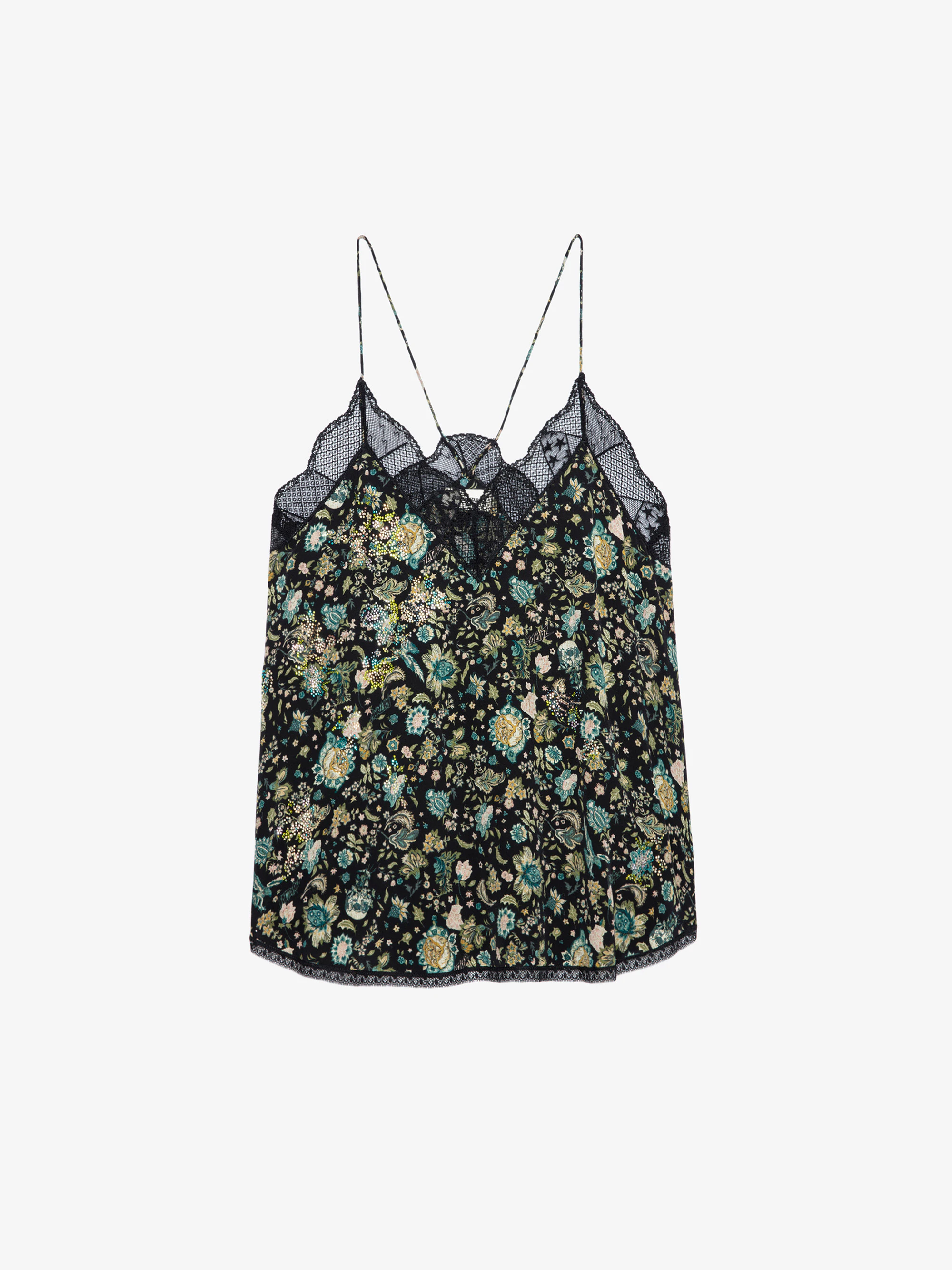 Christy Diamanté Silk Camisole
