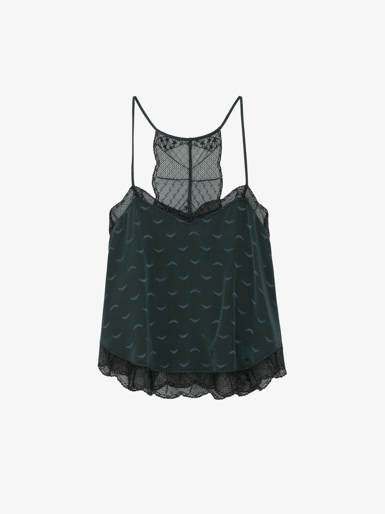Claudy Silk Jacquard Camisole 6
