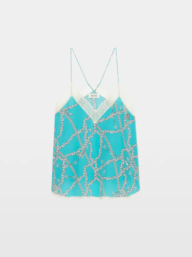 Top Lencerode 100% Seda Christy