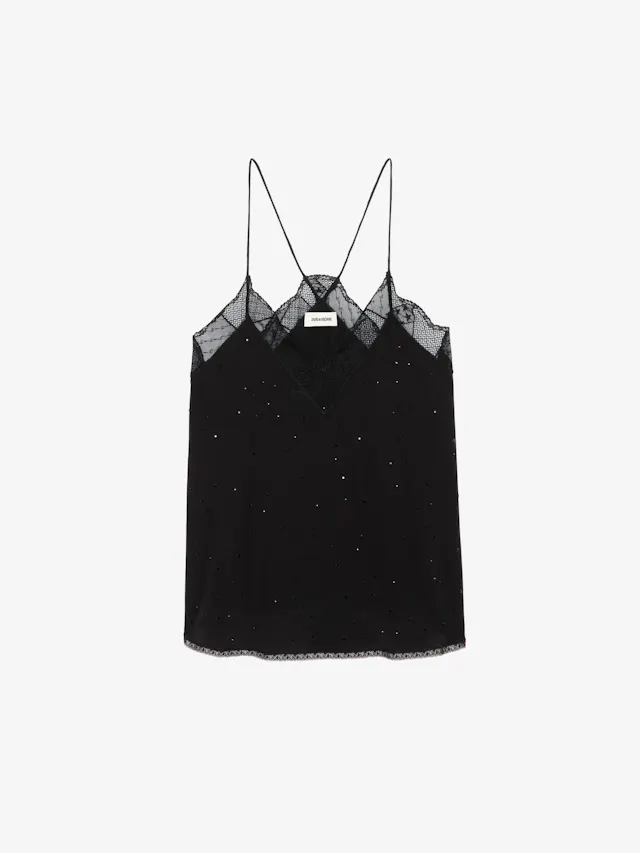 Christy Diamanté Silk Camisole