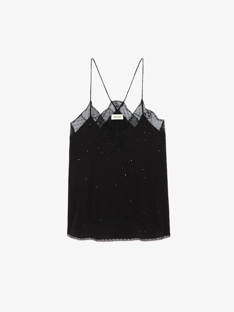 Christy Diamanté Silk Camisole