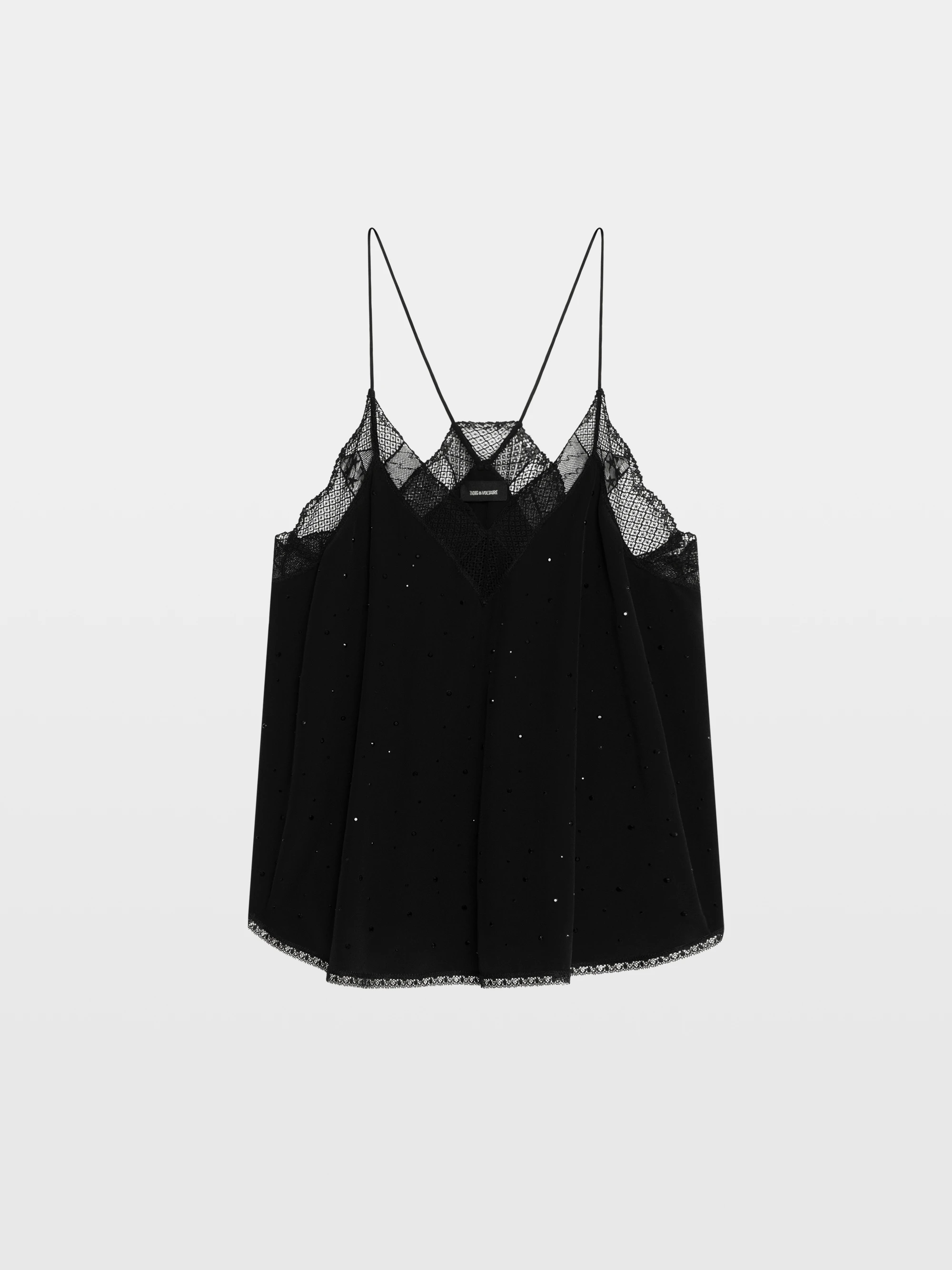 Christy Diamanté Silk Camisole - configurable