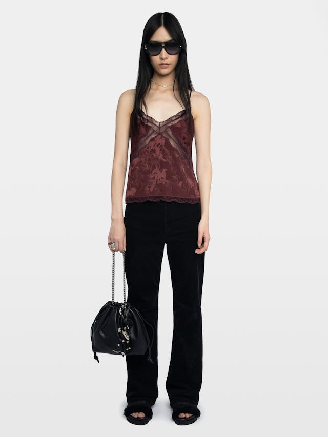 Cishi Silk Lace Camisole