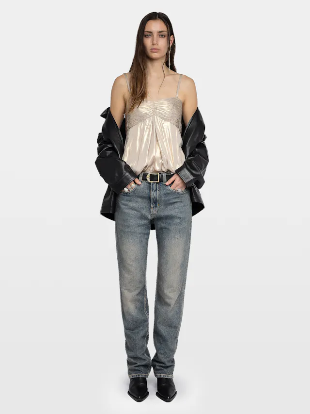 Top Lencero Cippie Satén