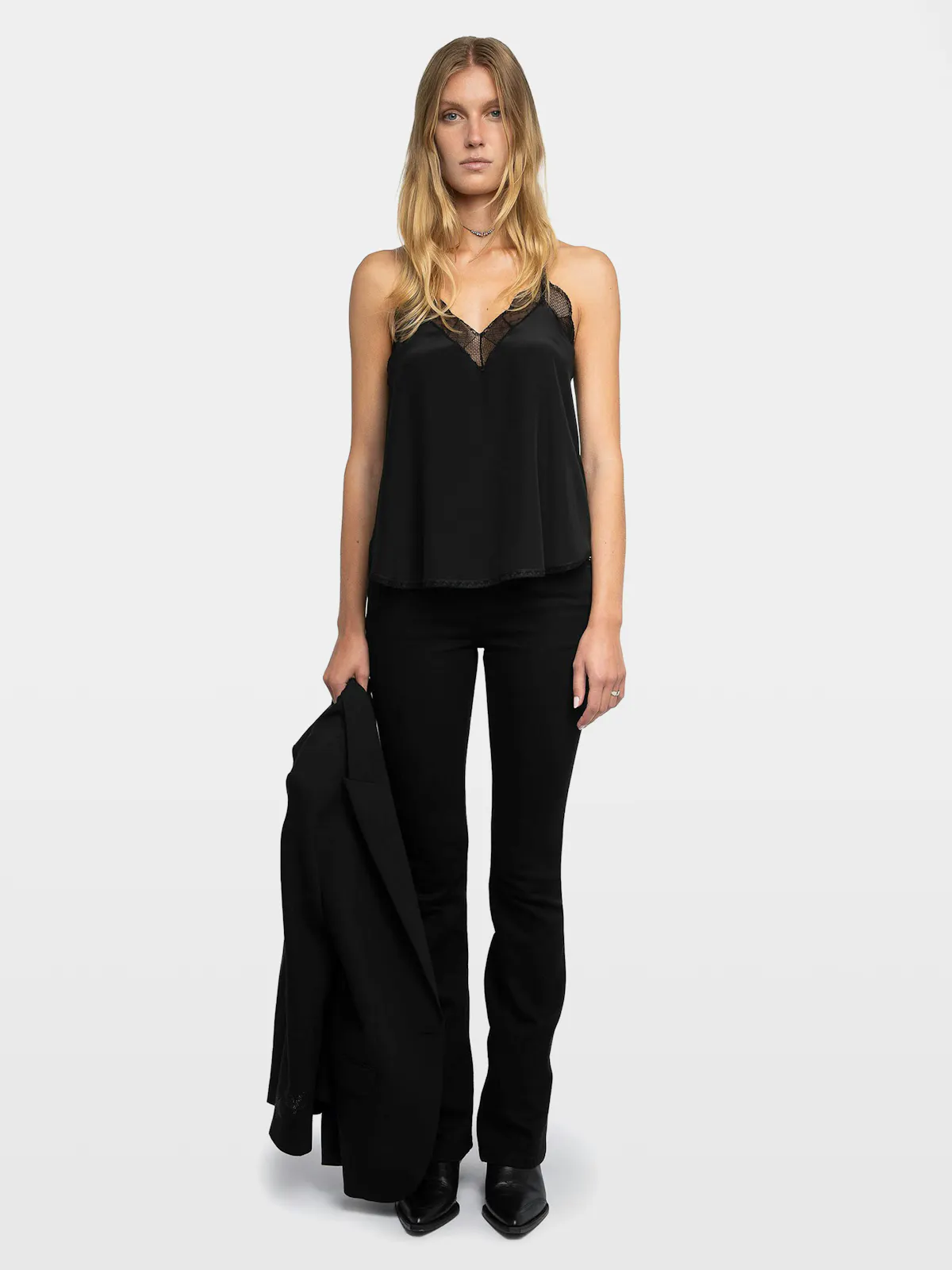 Top Lencero Christy 100% Seda