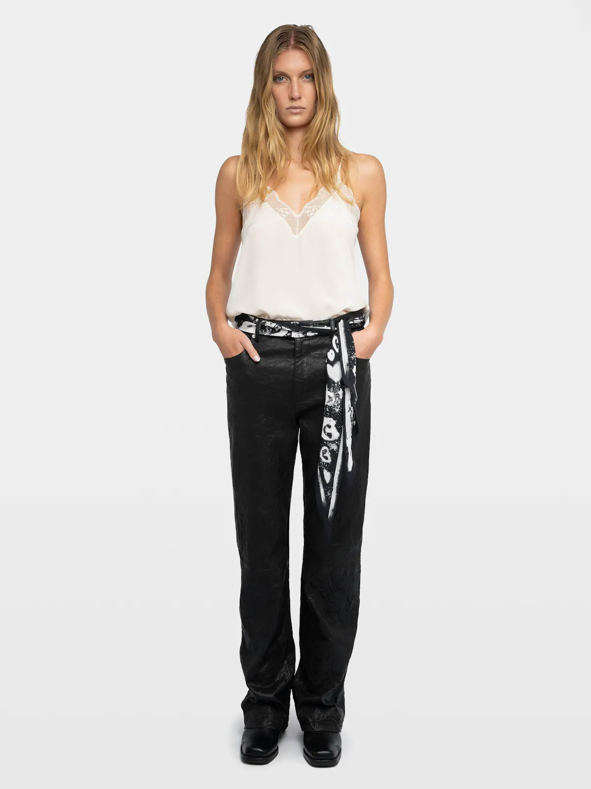 Top Lencero Christy 100% Seda