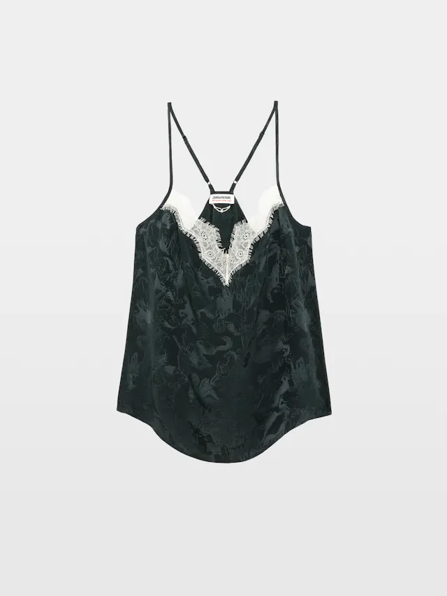 Top Lencero Cespa 100% Seda