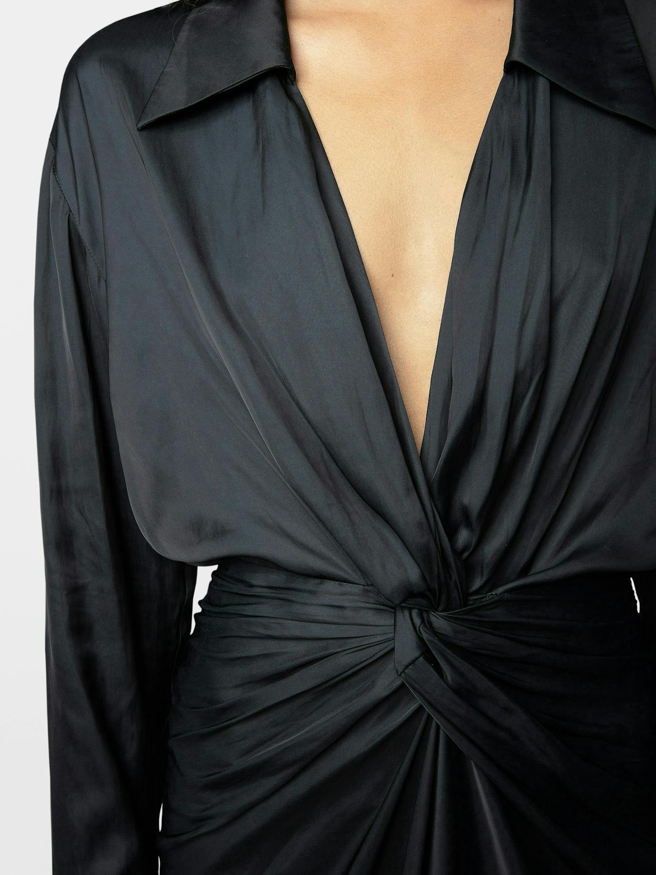 Vestido Rozo Satén 8