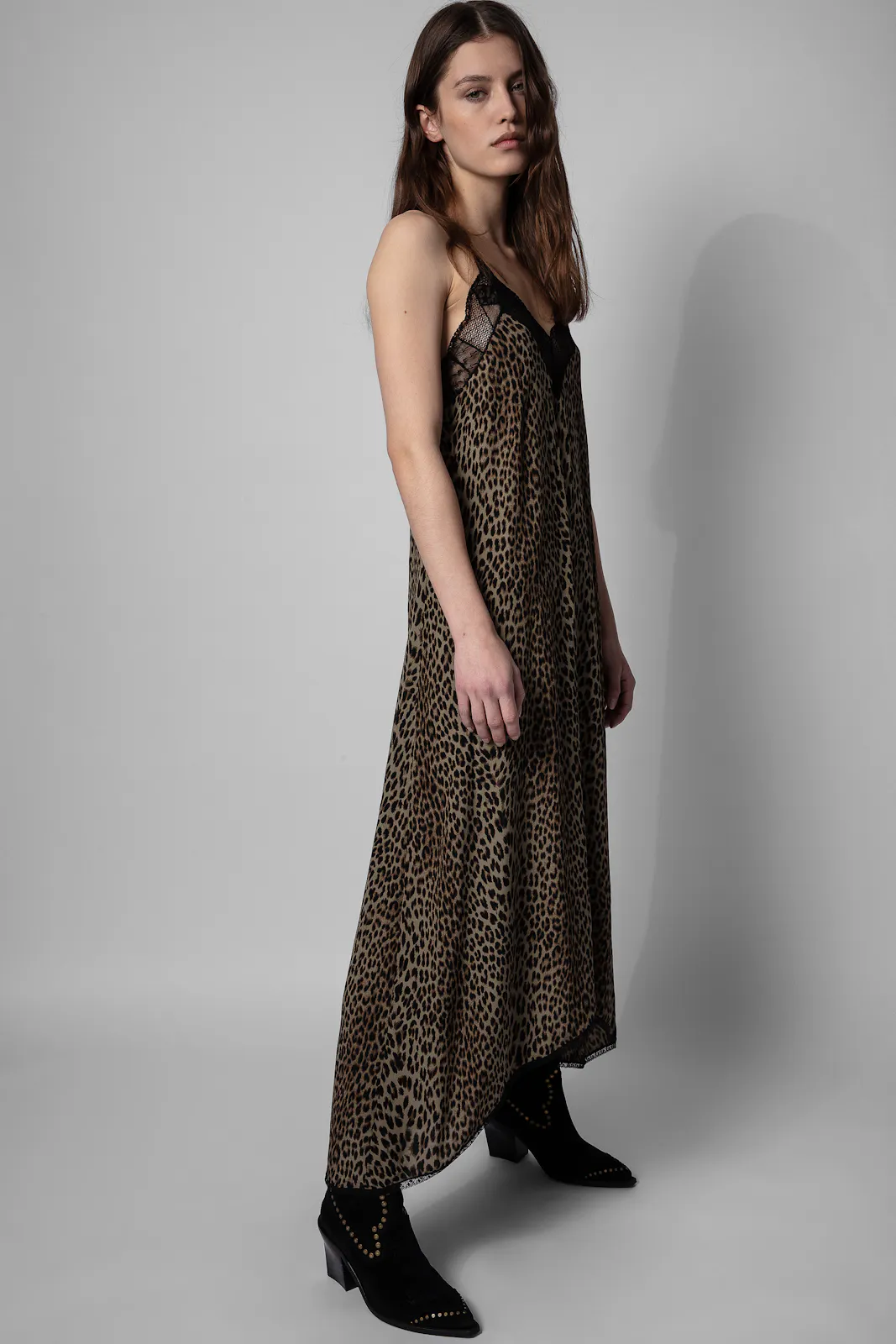 Abito Risty Leopard