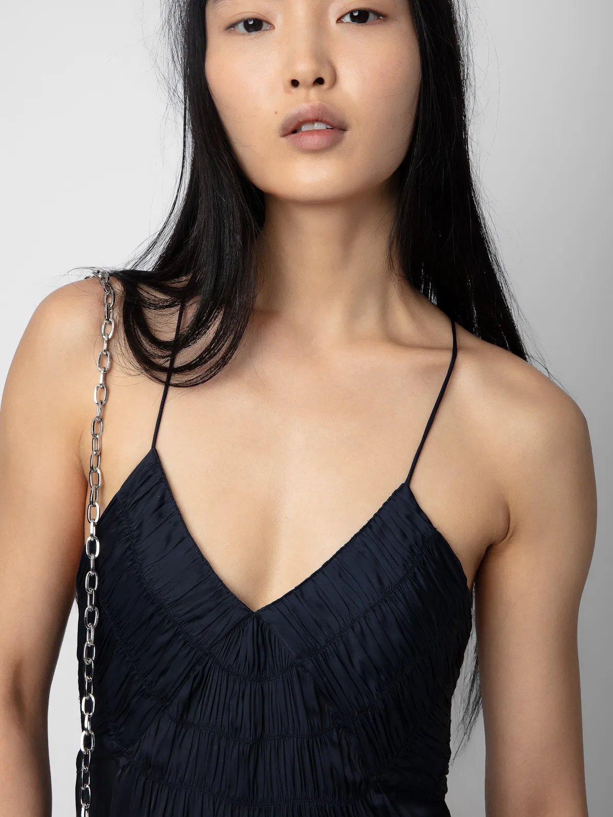 zadig & voltaire rayonne satin maxi dress Zadig&Voltaire Rayonne Satin Maxi Dress