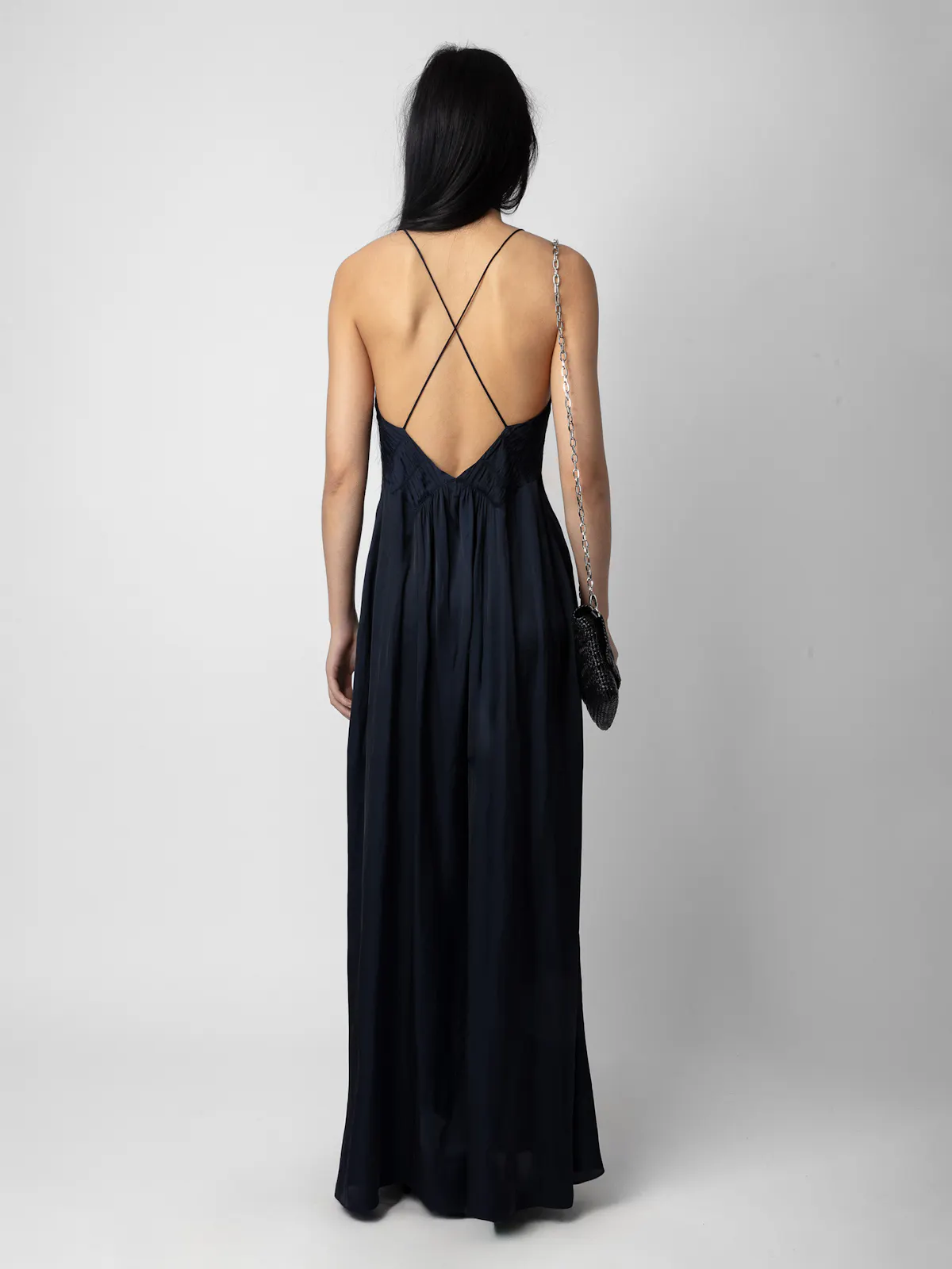 zadig and voltaire satin dress Zadig & Voltaire | Rayonne Satin Dress | L