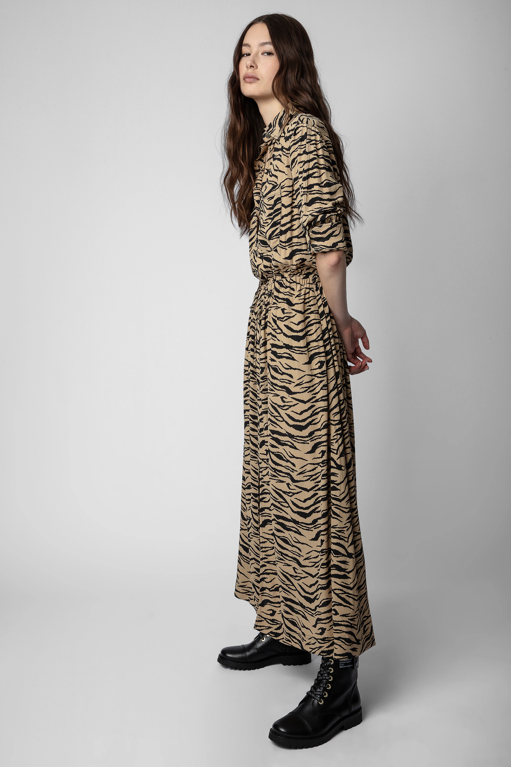 Radial Tiger Dress thumbnail 2