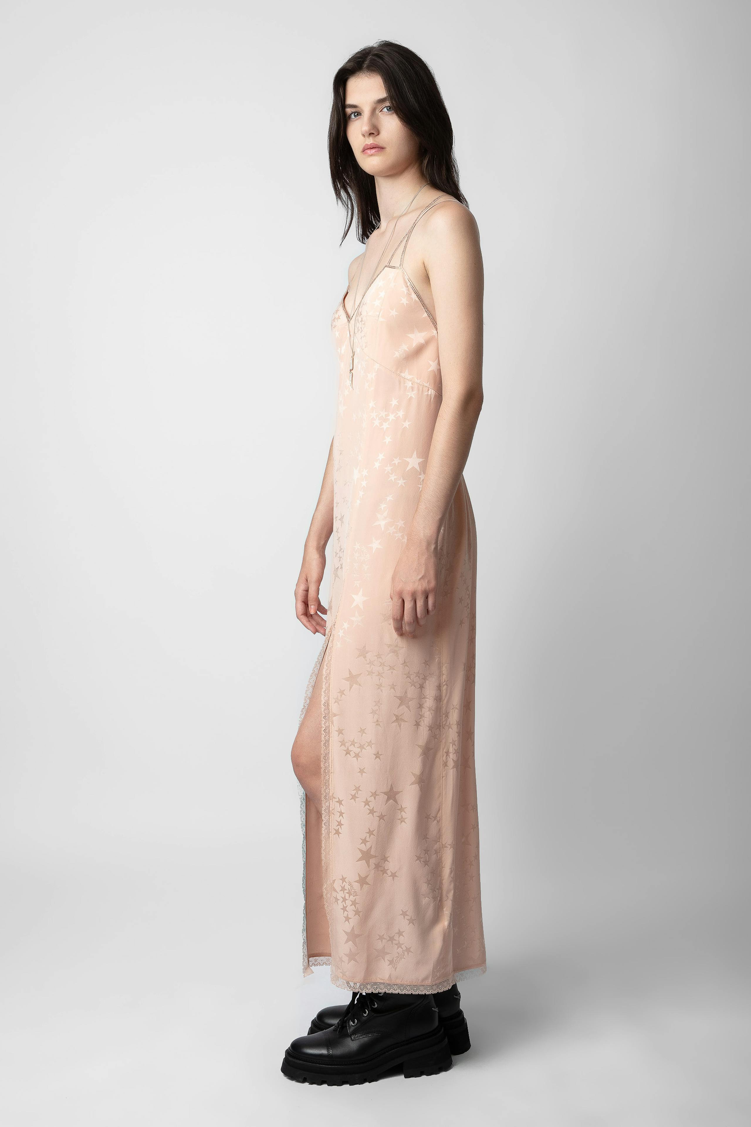 Rohal Silk Jacquard Dress 2