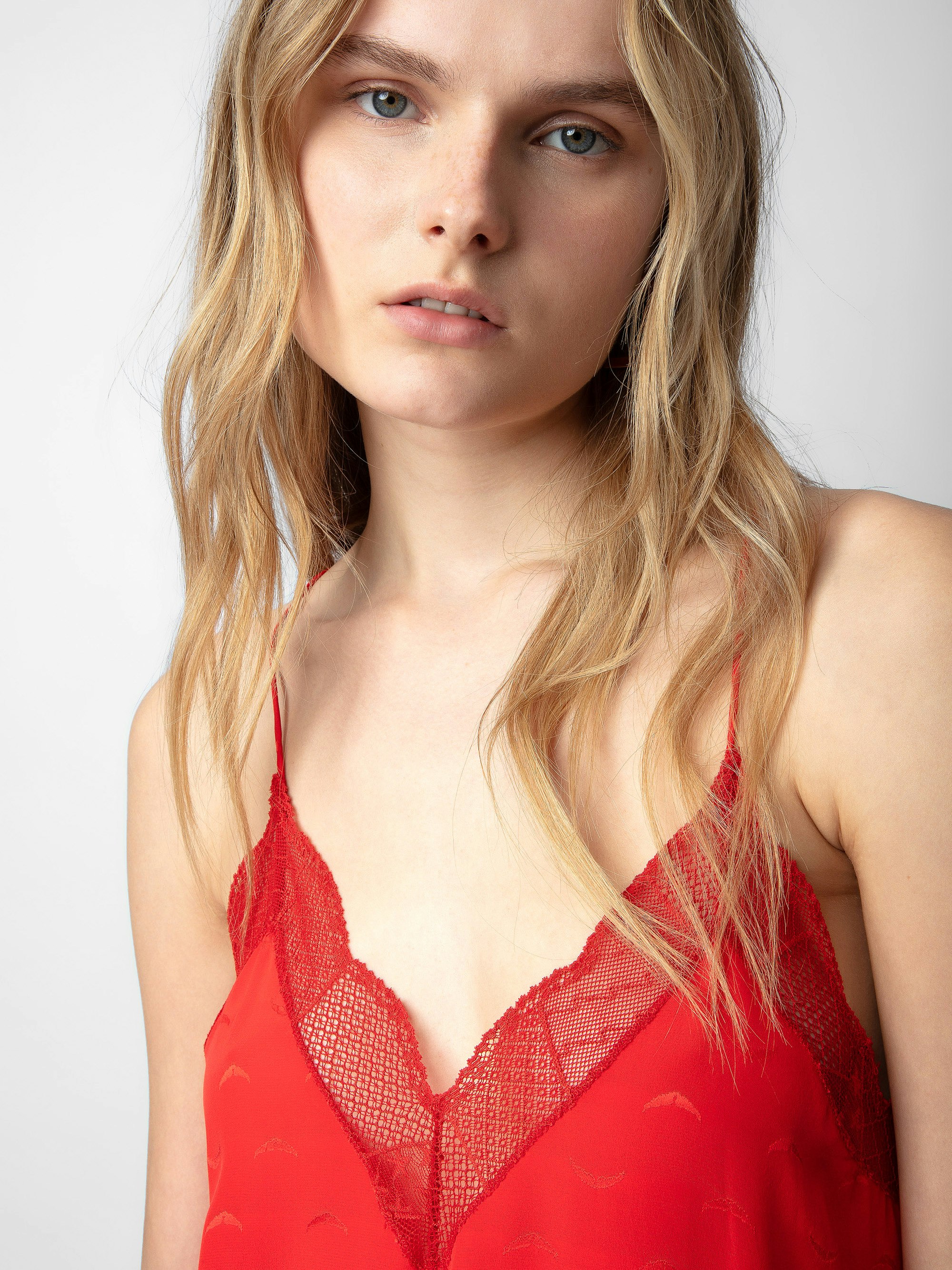 Ristyz Silk Jacquard Dress