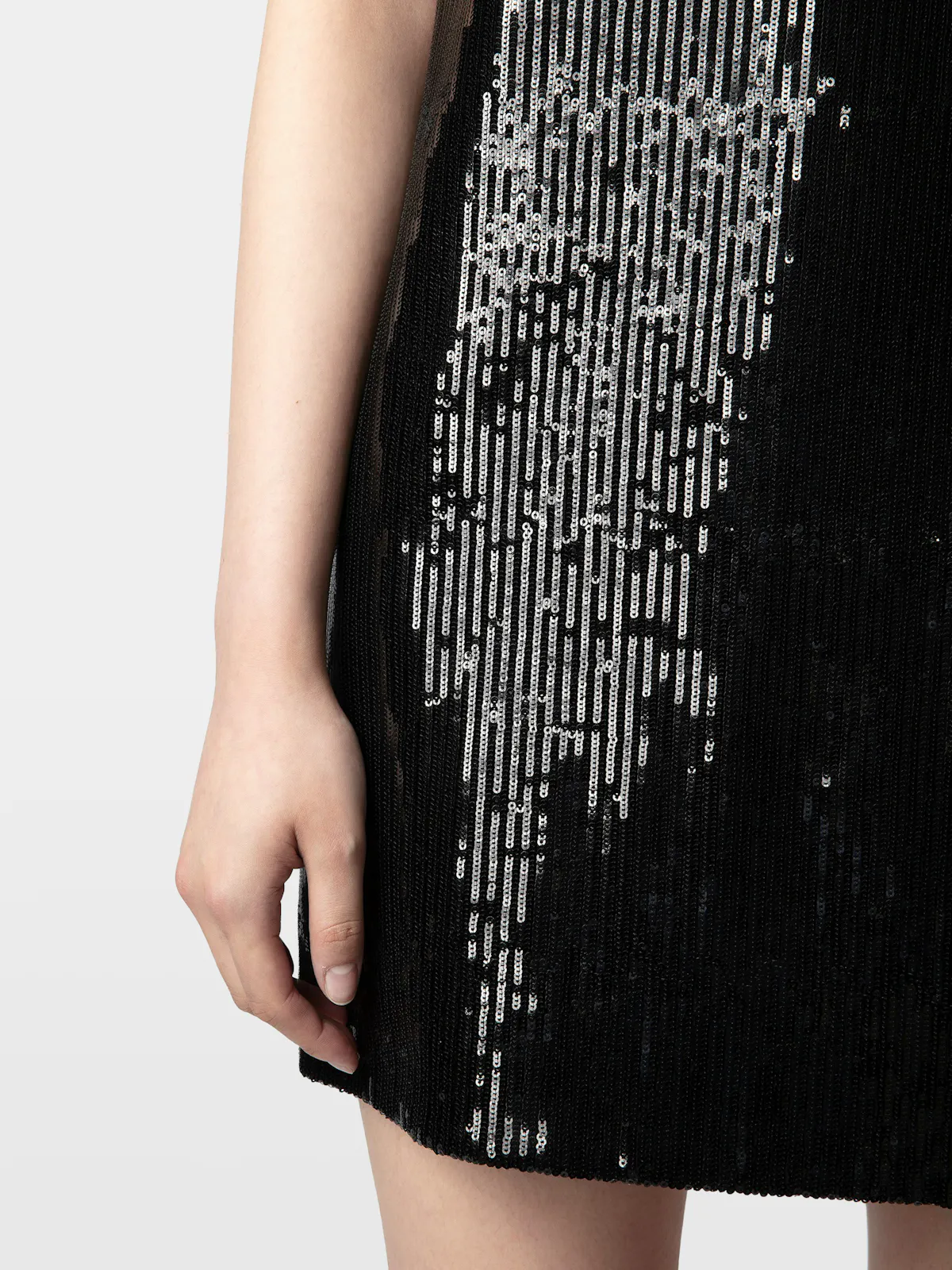 zadig voltaire sequin dress Rui Sequin Dress